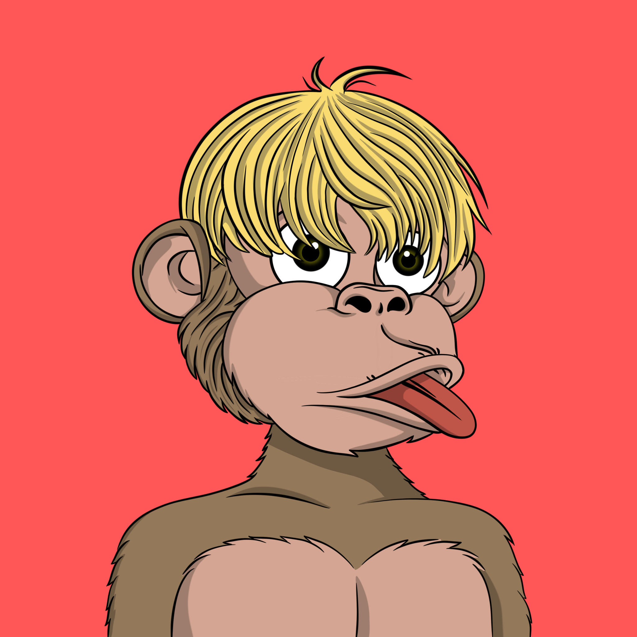 ChimpX SuperChimps #90 NFT artwork