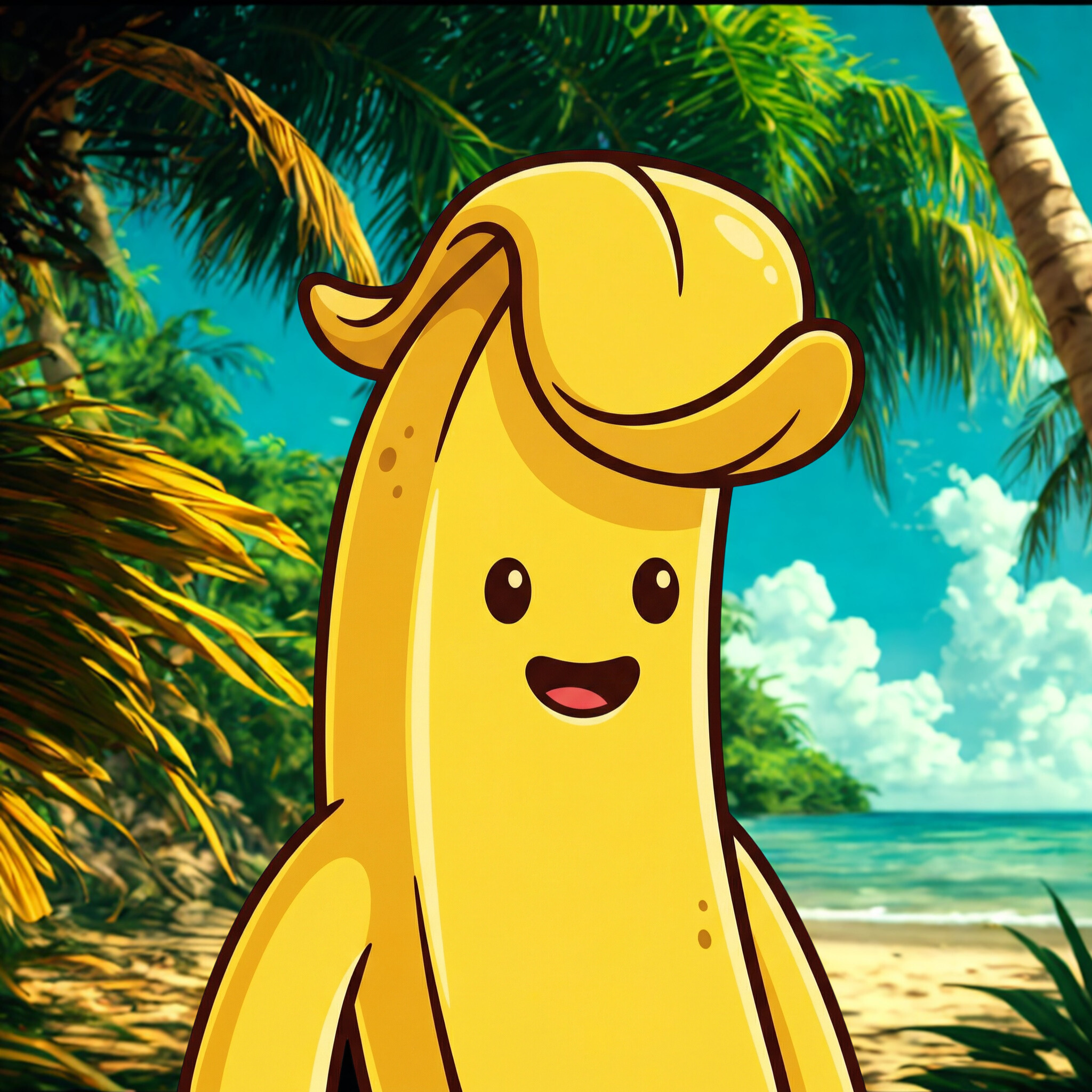Animal Banana Punks #35 NFT artwork