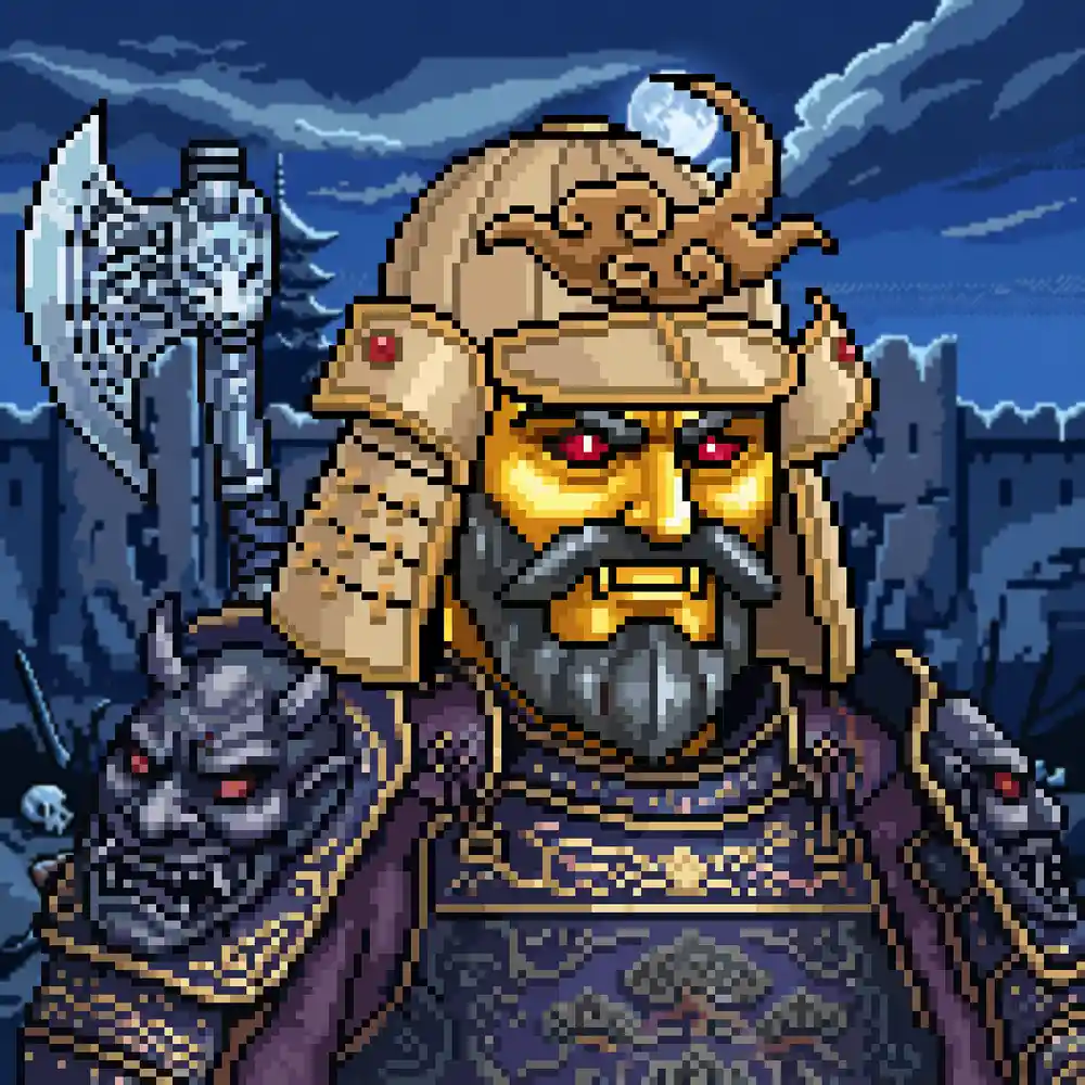 Samurai #402 NFT artwork