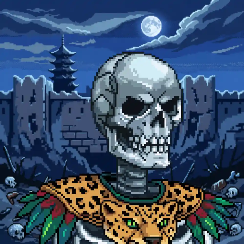 Skeleton #503 NFT artwork