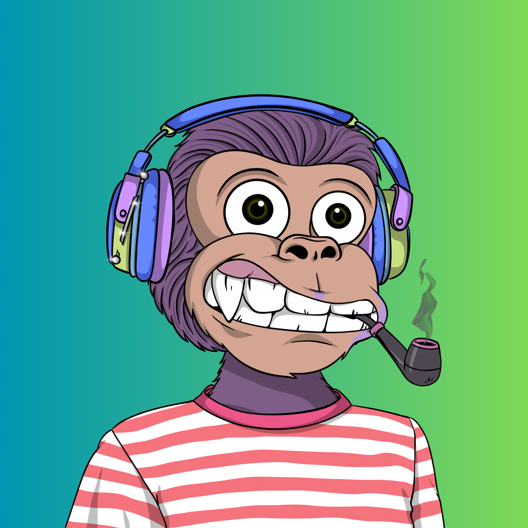 ChimpX SuperChimps #2175 NFT artwork