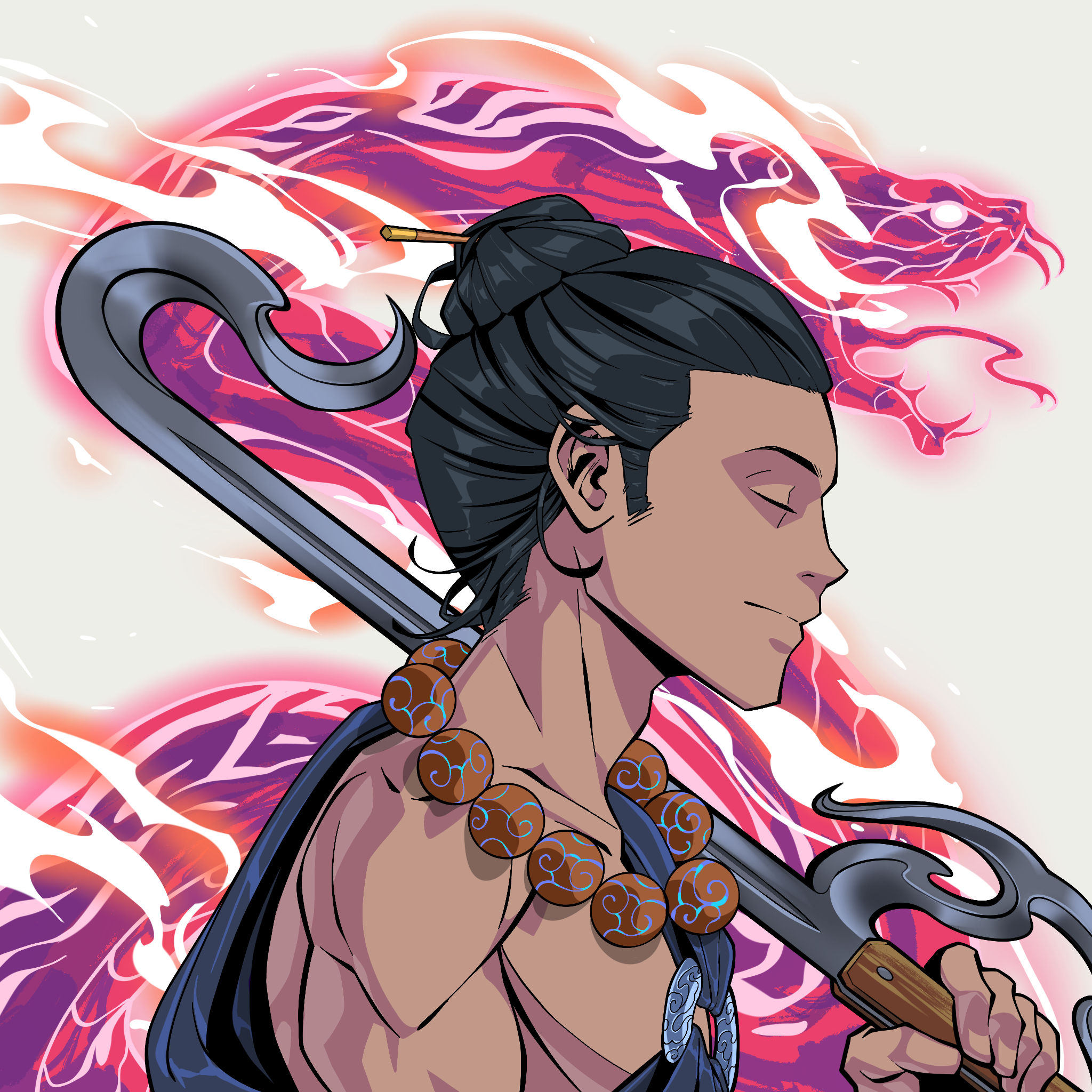 Shaolin Saga #125 NFT artwork