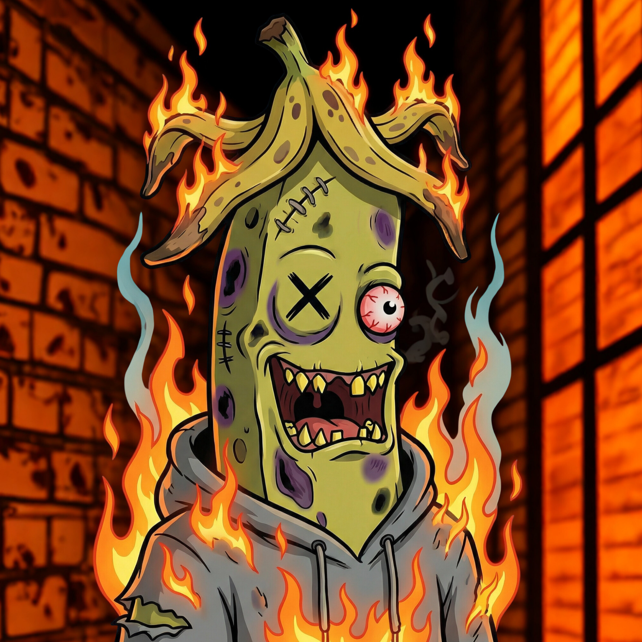 Animal Banana Punks #69 NFT artwork