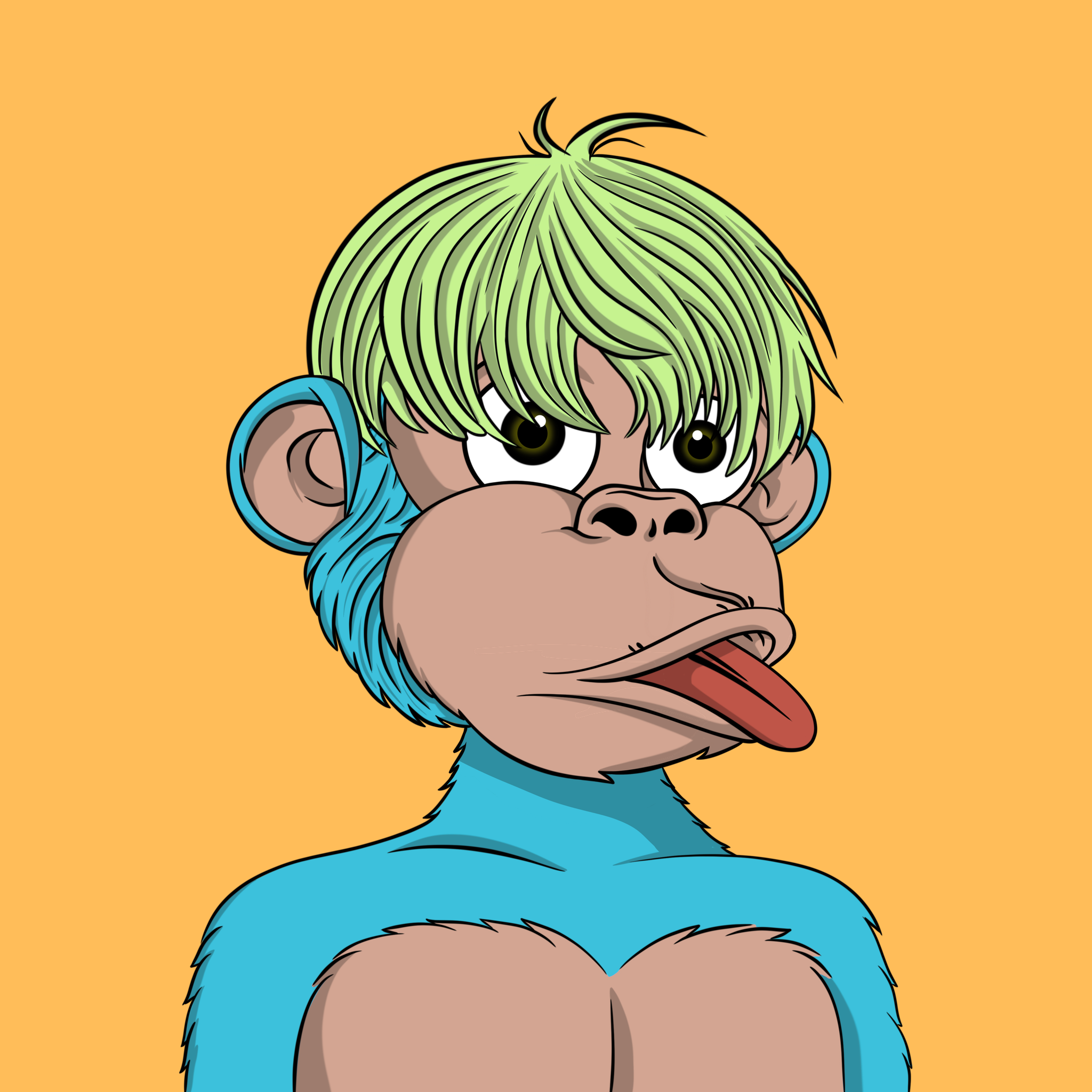 ChimpX SuperChimps #1220 NFT artwork