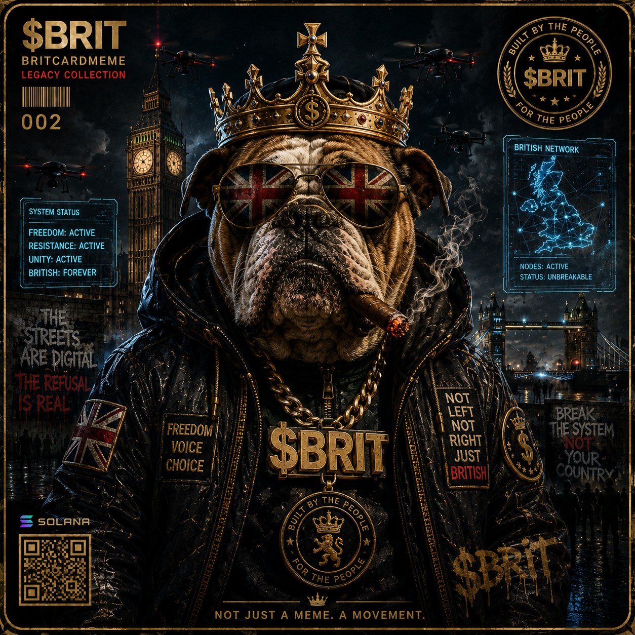 BritCard #2 NFT artwork