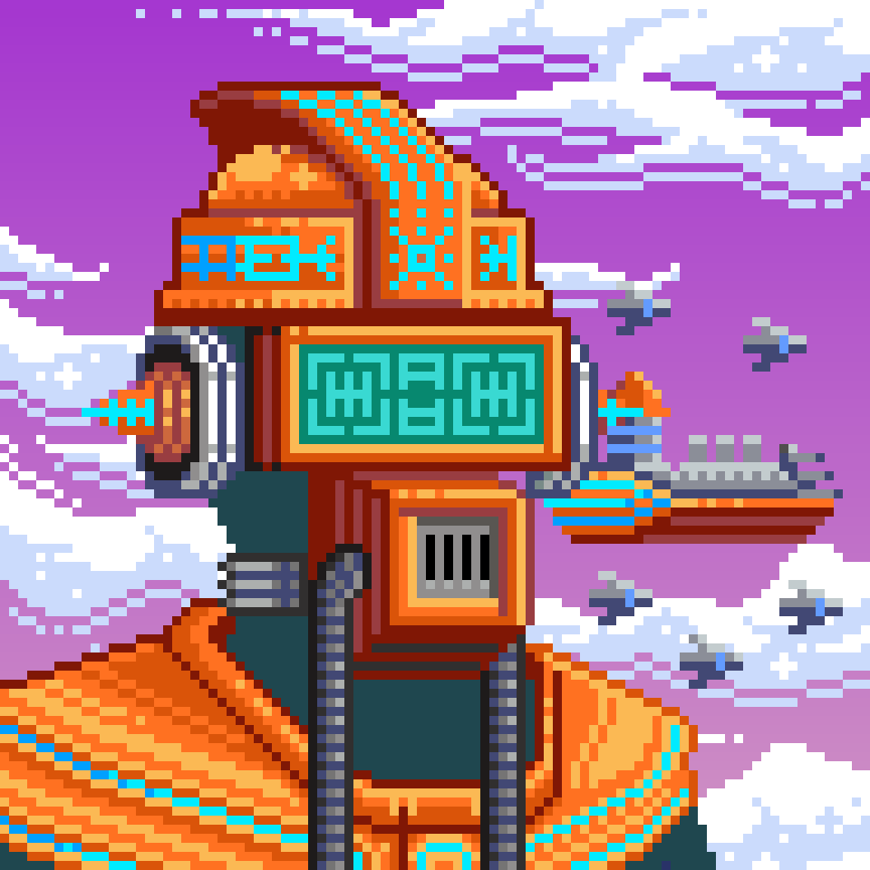 Wingnaut #5596 NFT artwork