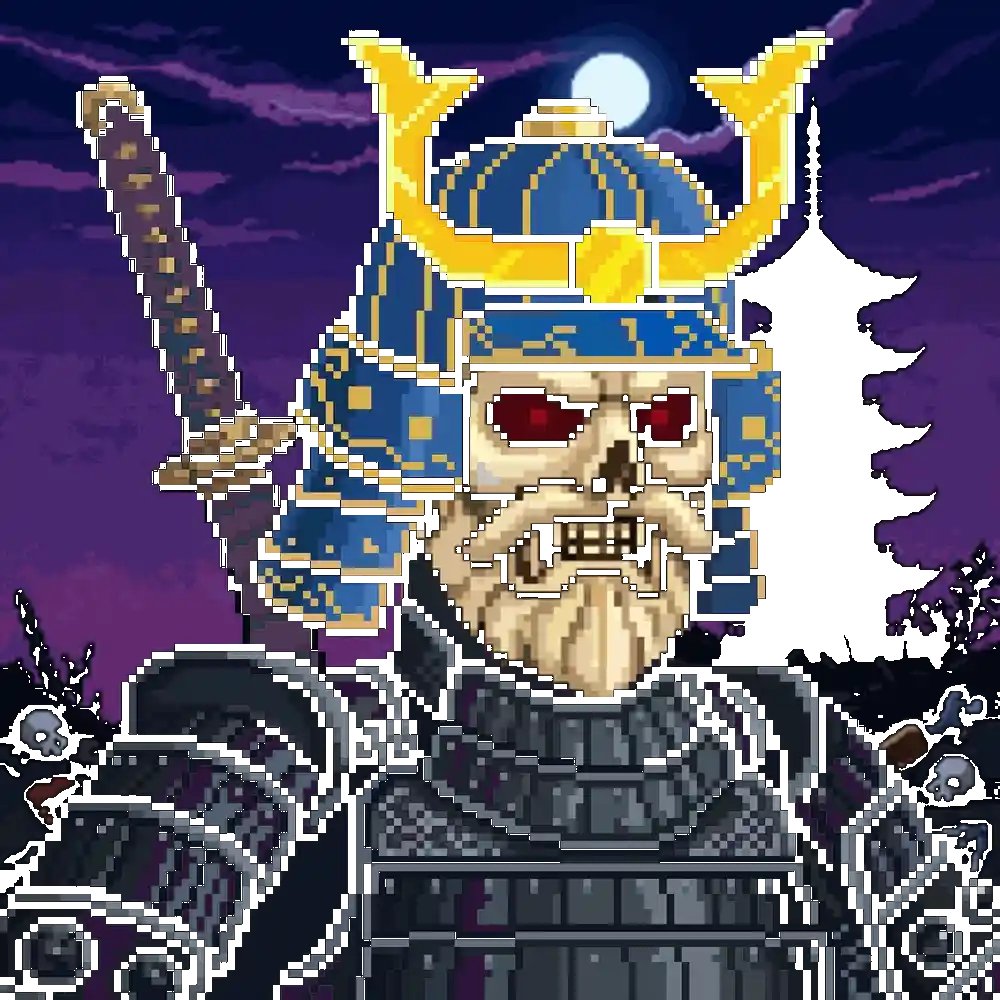 Samurai #2653 NFT artwork