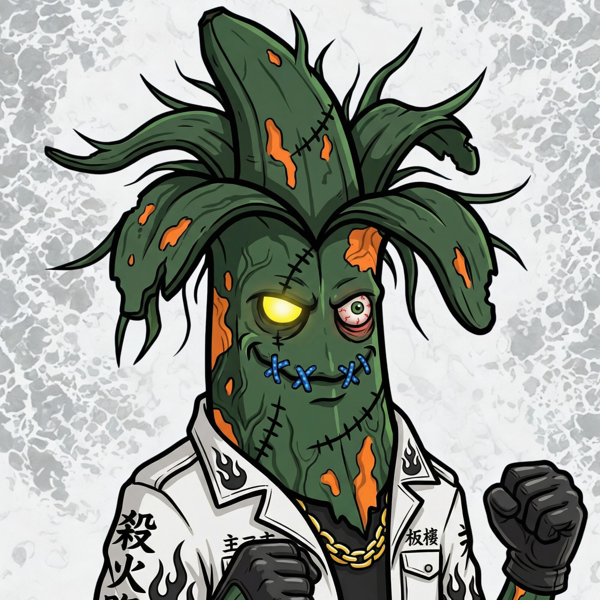 Animal Banana Punks #63 NFT artwork