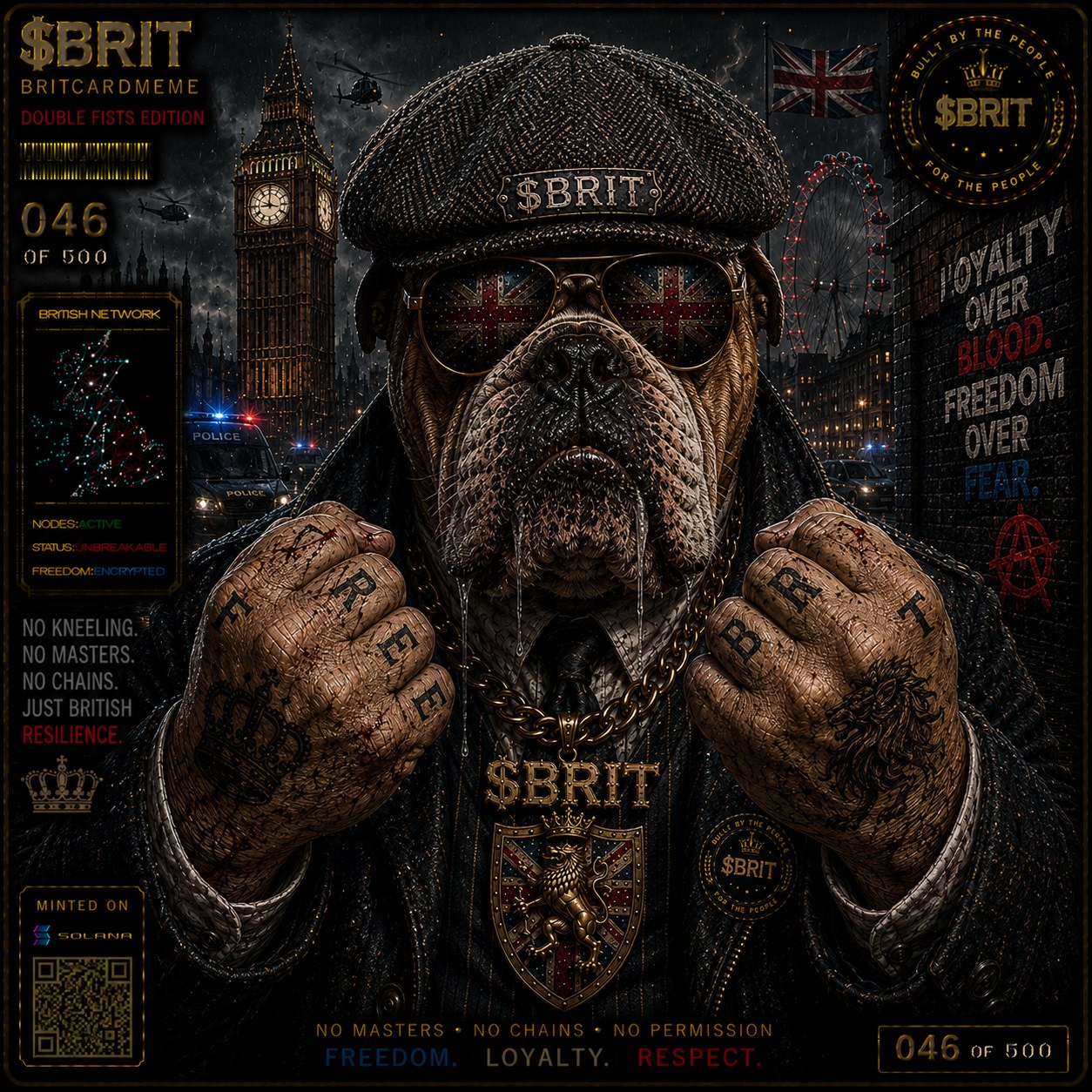 BritCard #46 NFT artwork