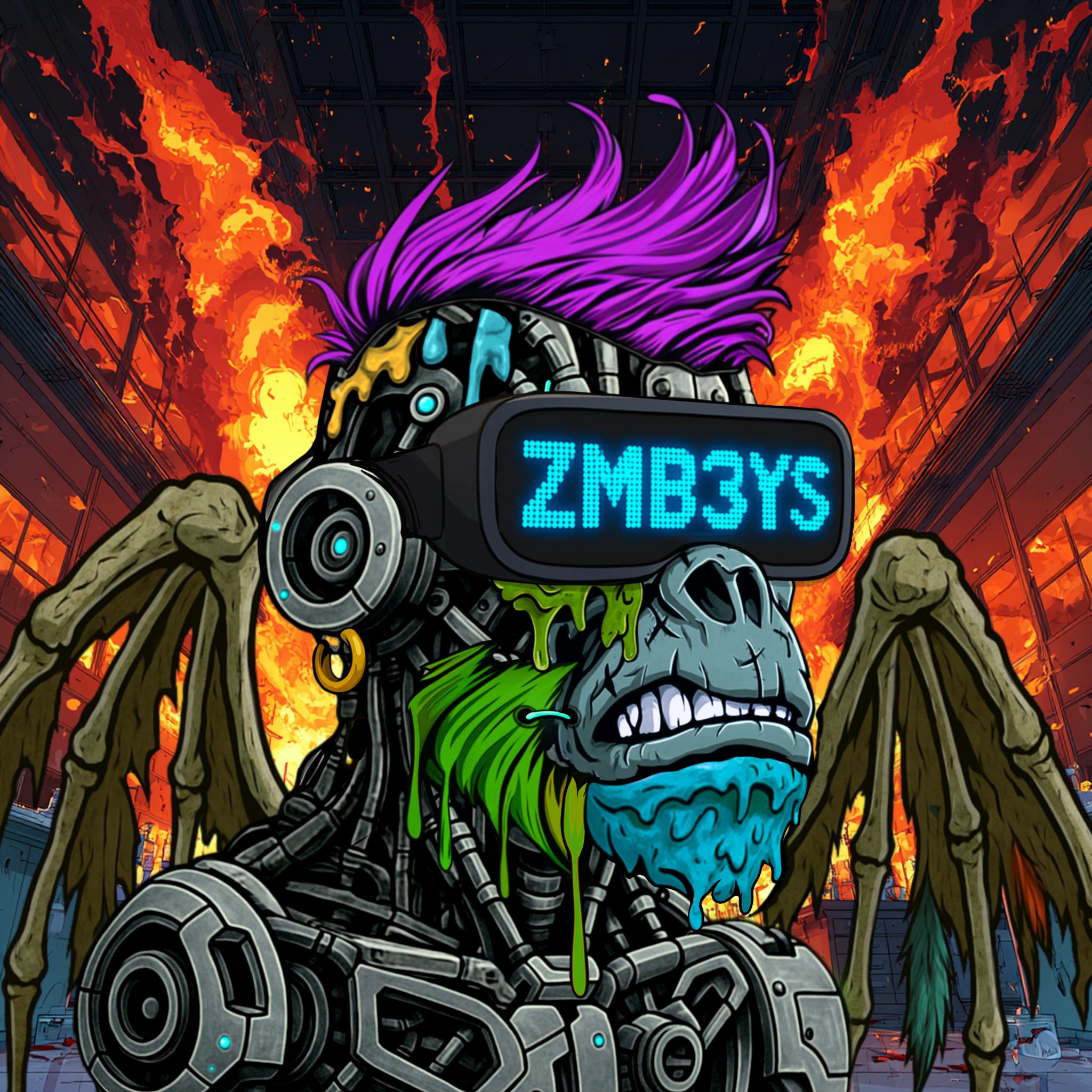 ZMB3YS #1389 NFT artwork