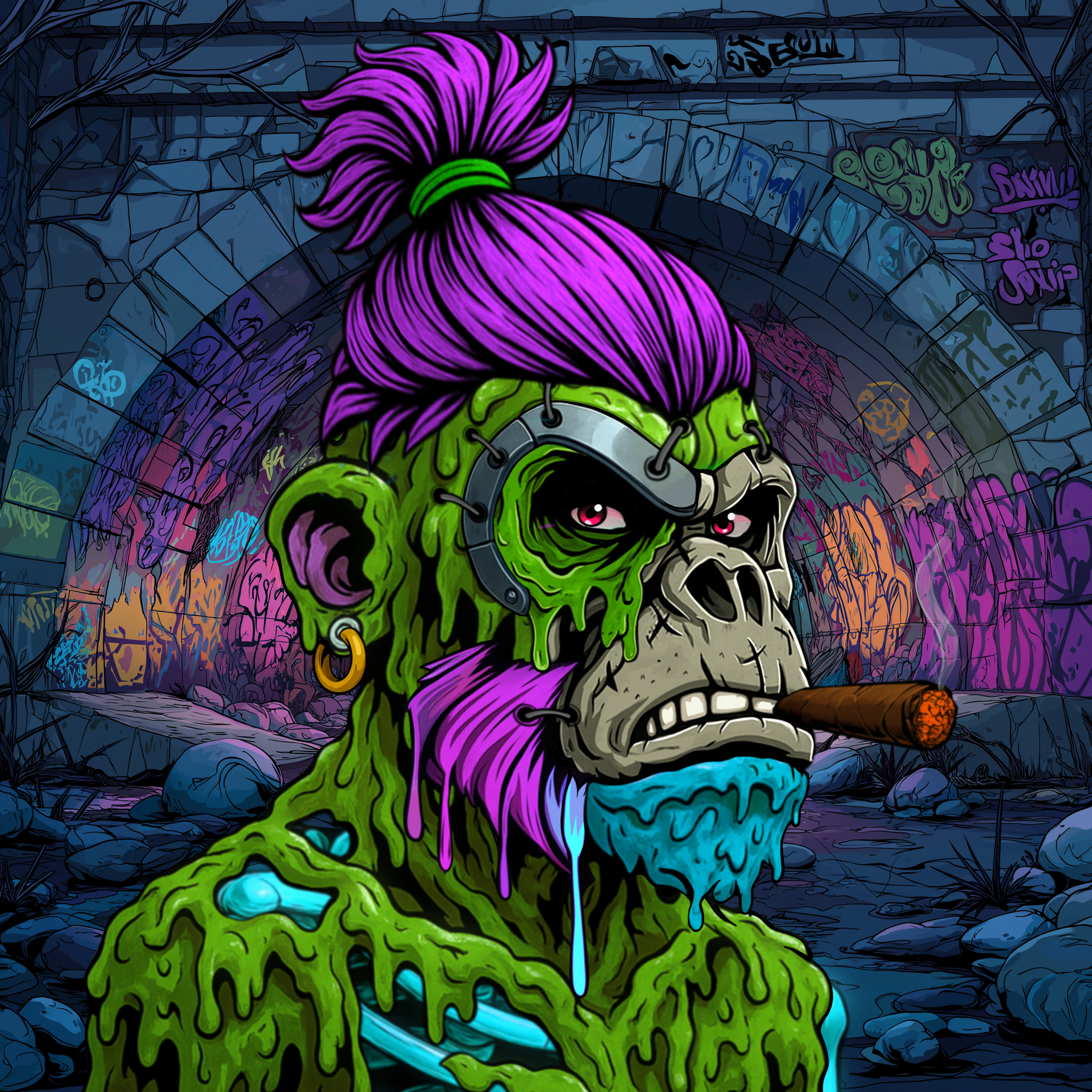 ZMB3YS #1815 NFT artwork