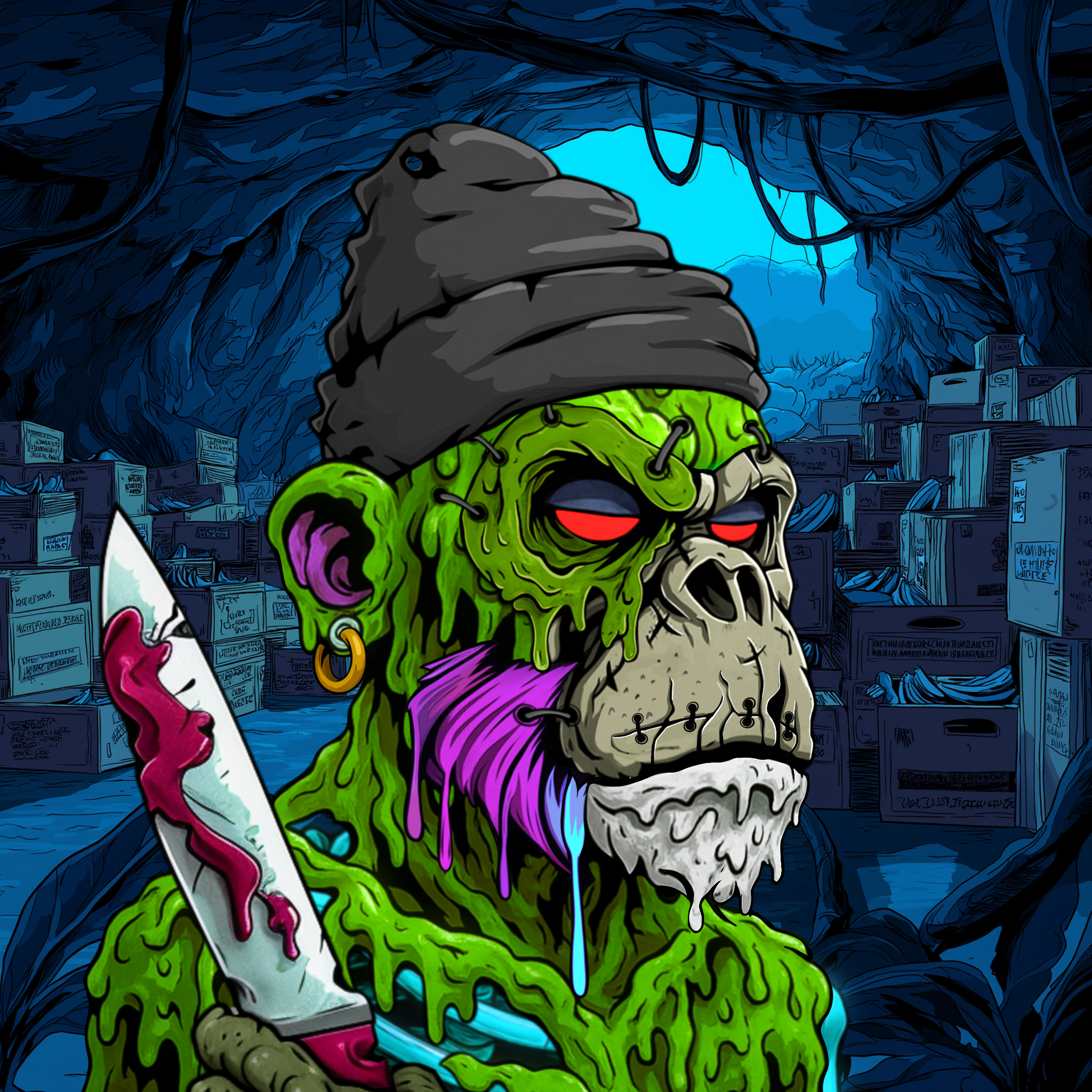 ZMB3YS #2547 NFT artwork