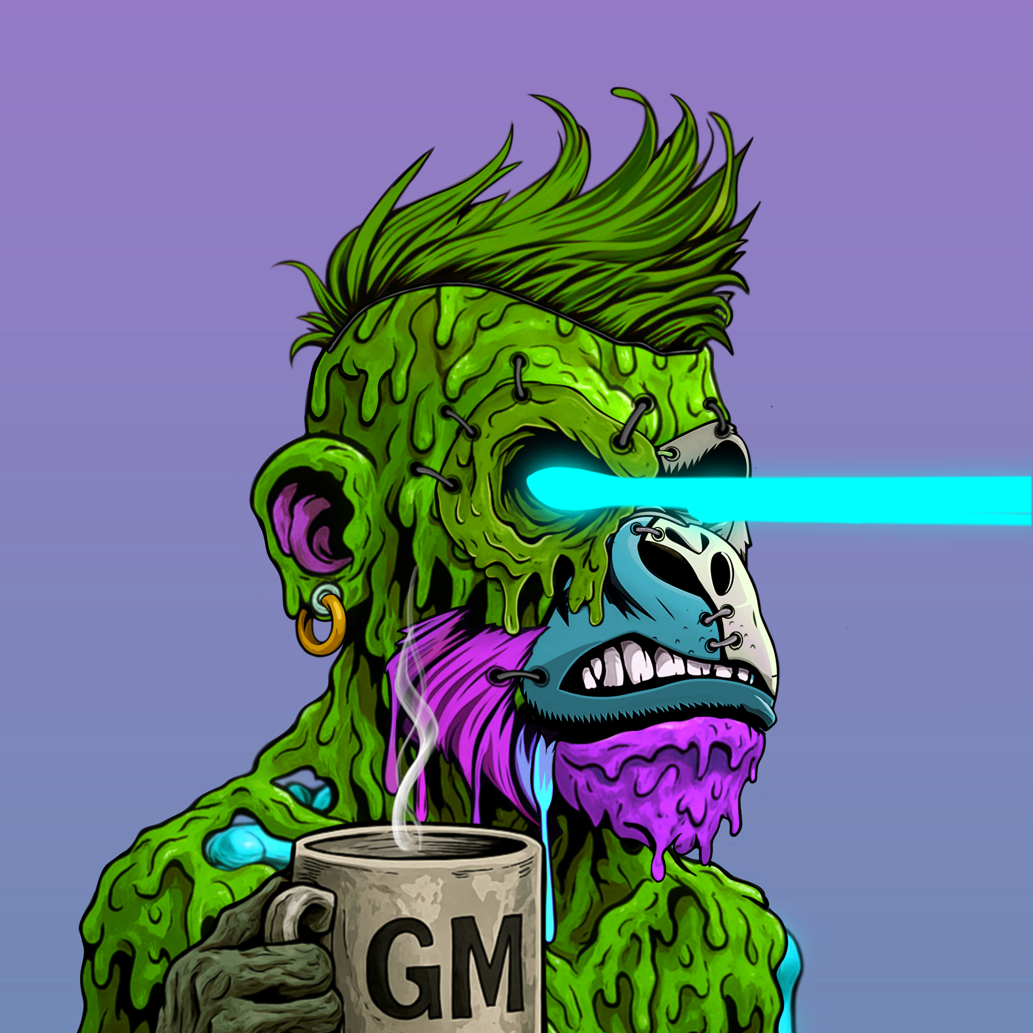 ZMB3YS #4929 NFT artwork