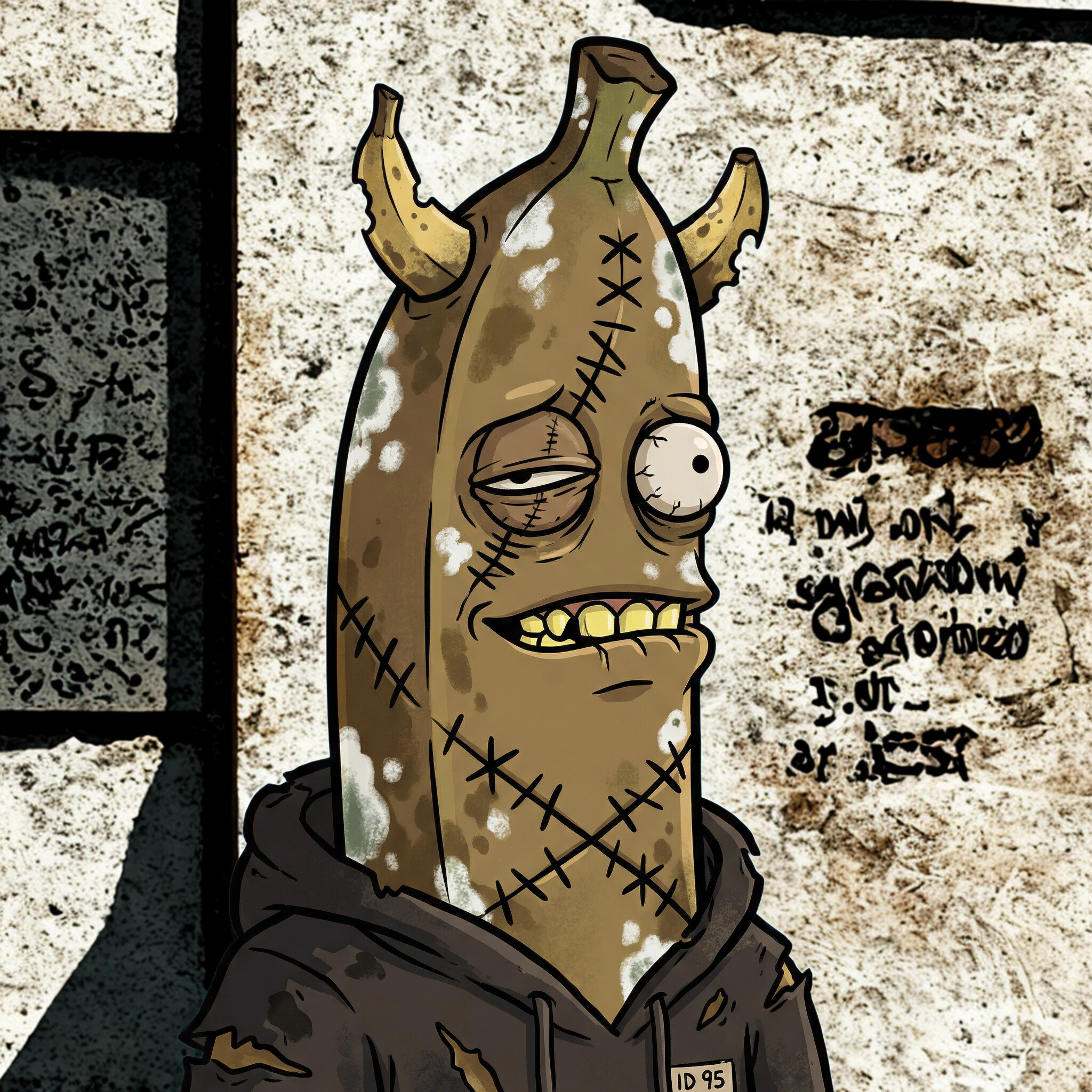 Animal Banana Punks #7 NFT artwork