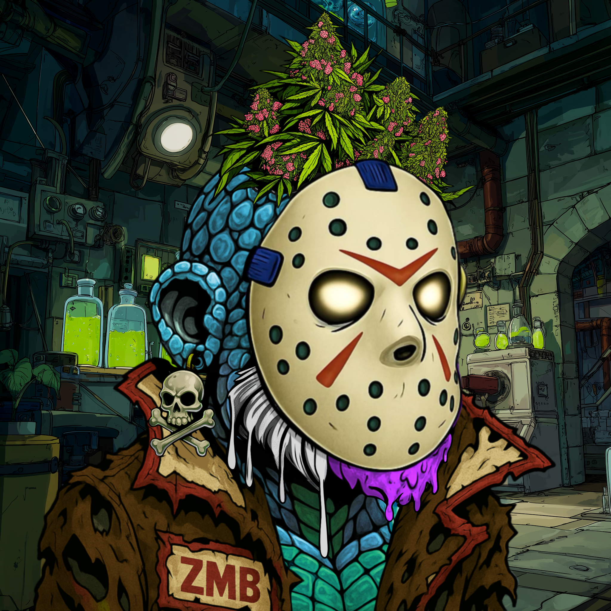ZMB3Y #2695 NFT artwork