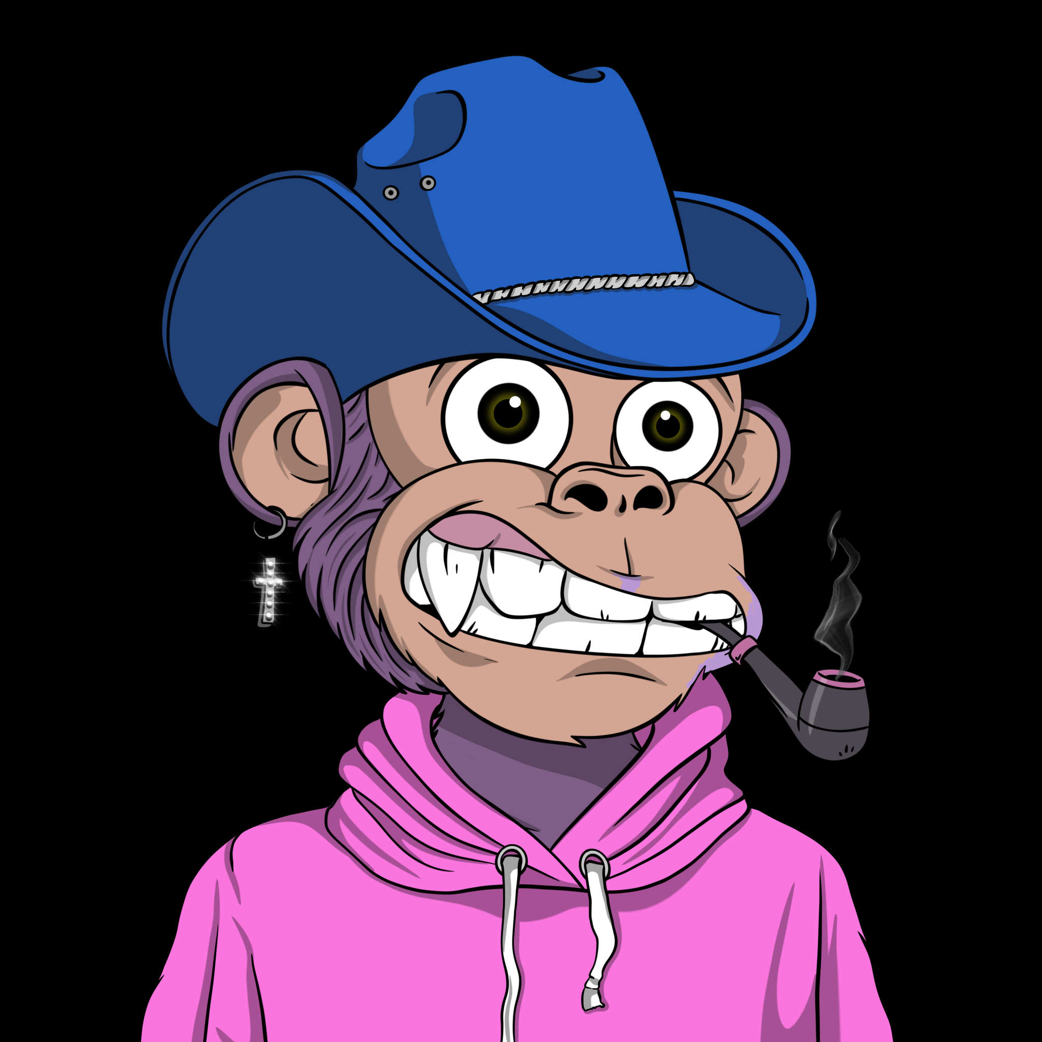 ChimpX SuperChimps #2203 NFT artwork