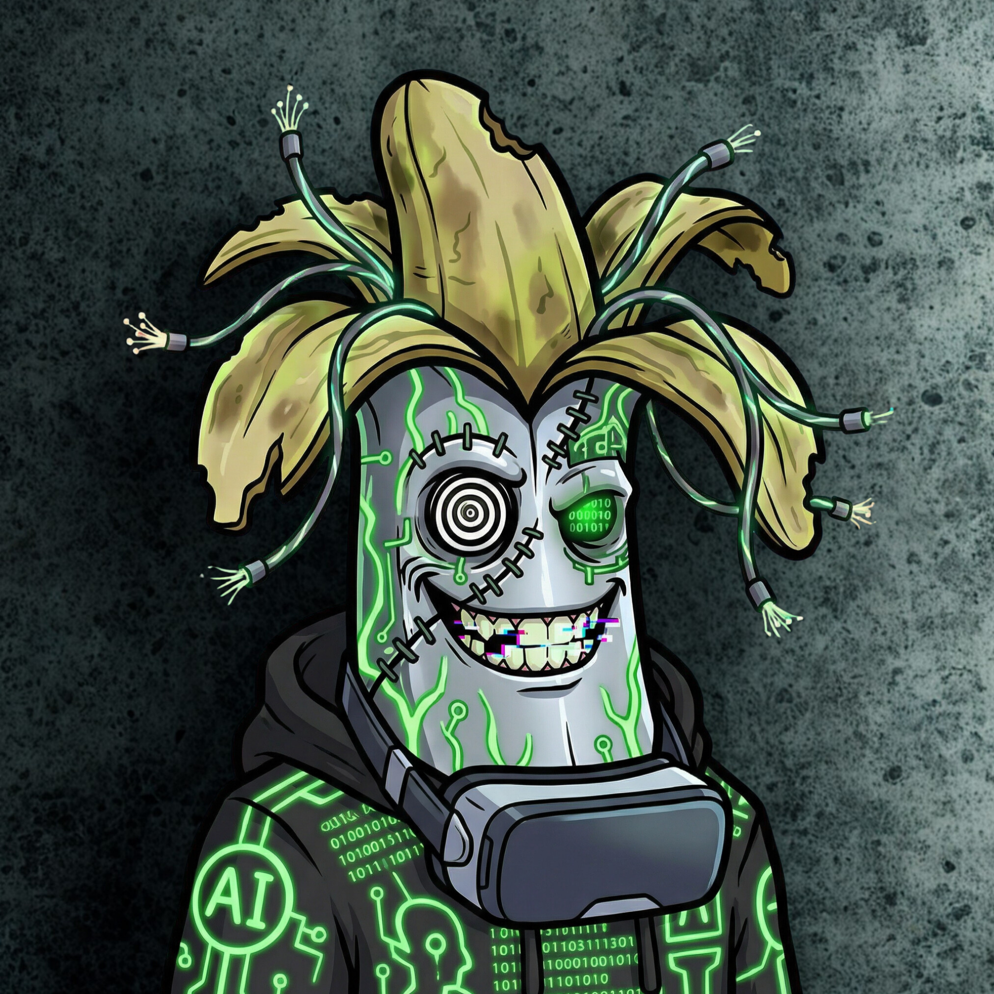 Animal Banana Punks #51 NFT artwork
