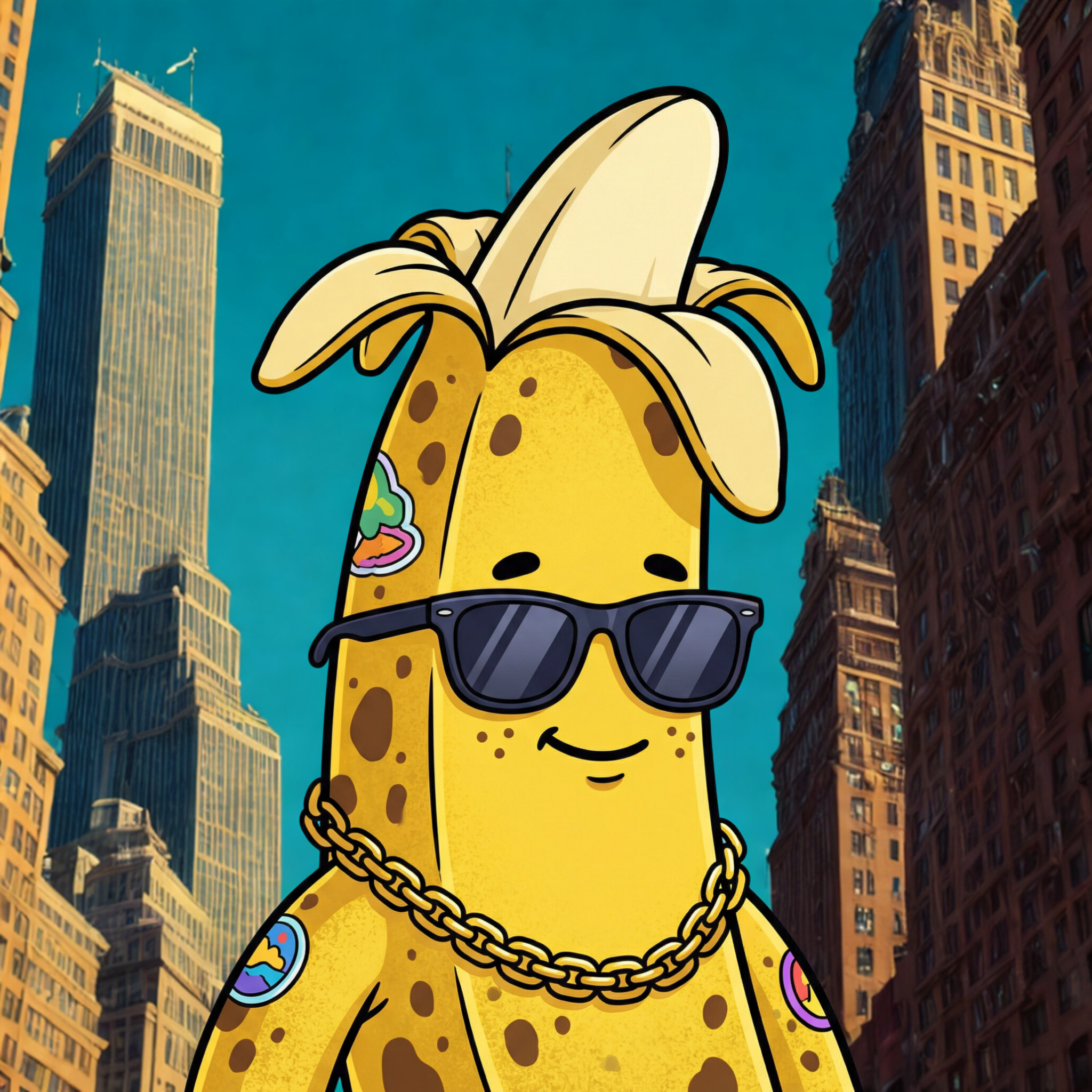 Animal Banana Punks #45 NFT artwork