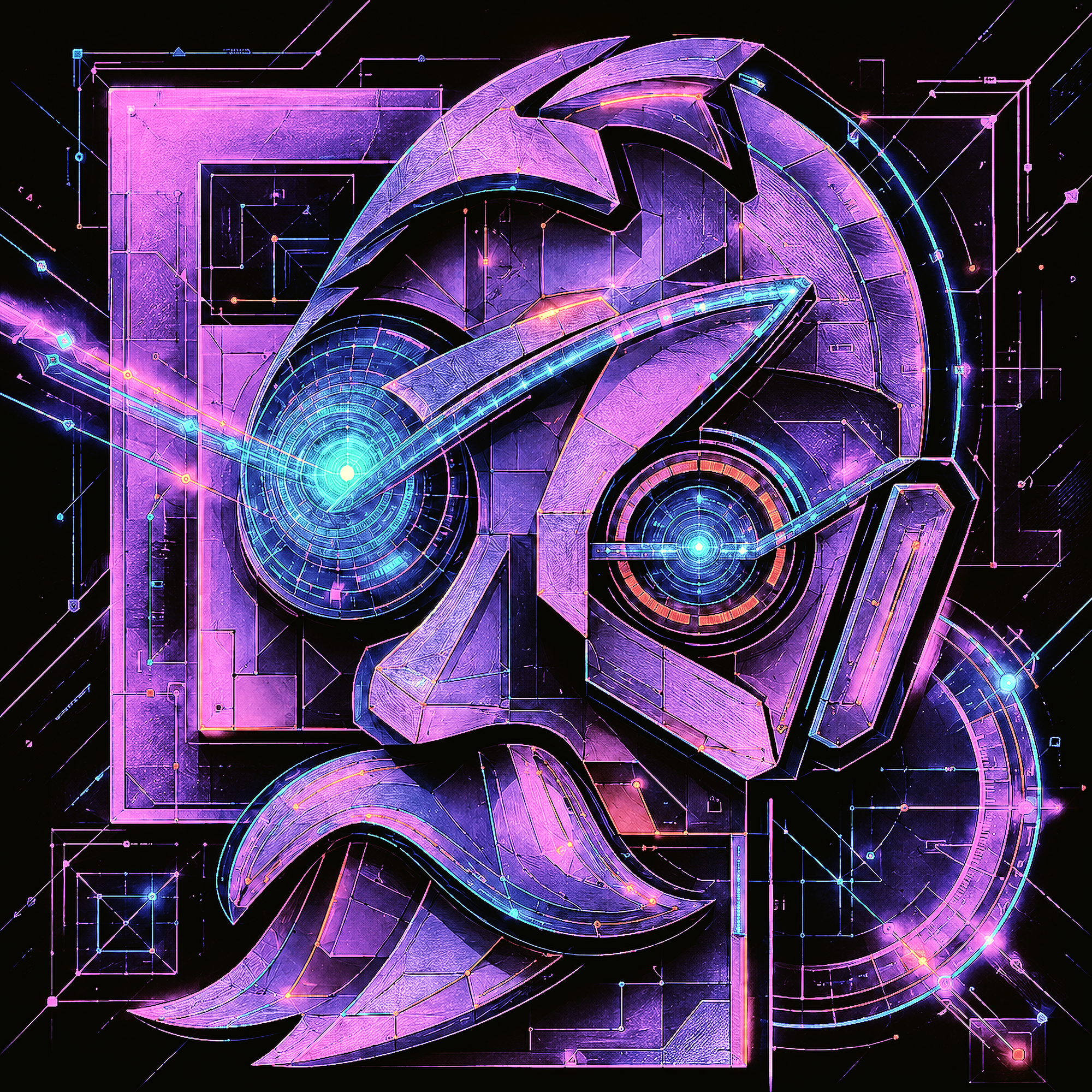 SPLABX: SIGNALS — Prof NFT artwork