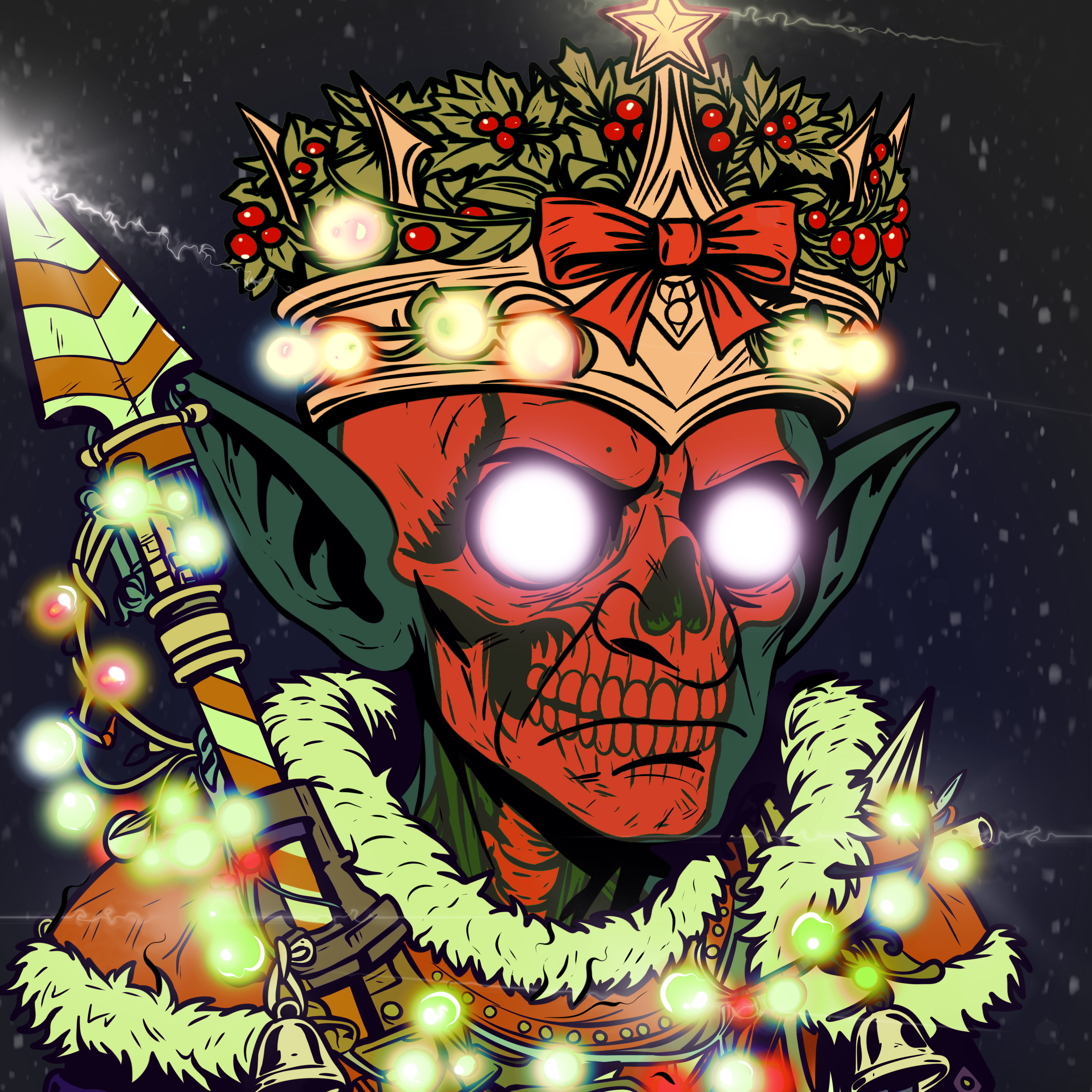 Santa Gob #670 NFT artwork