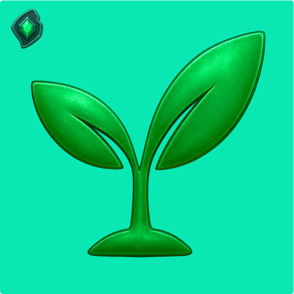 Emerald NFT artwork