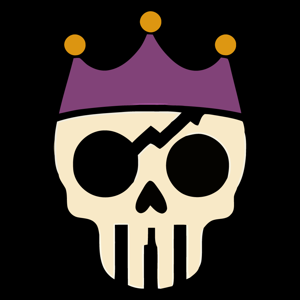 Degen Skull #387 NFT artwork