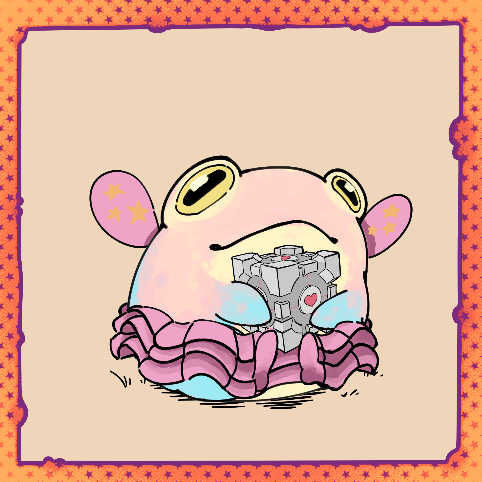 Dusty Pastel Fairy NFT artwork