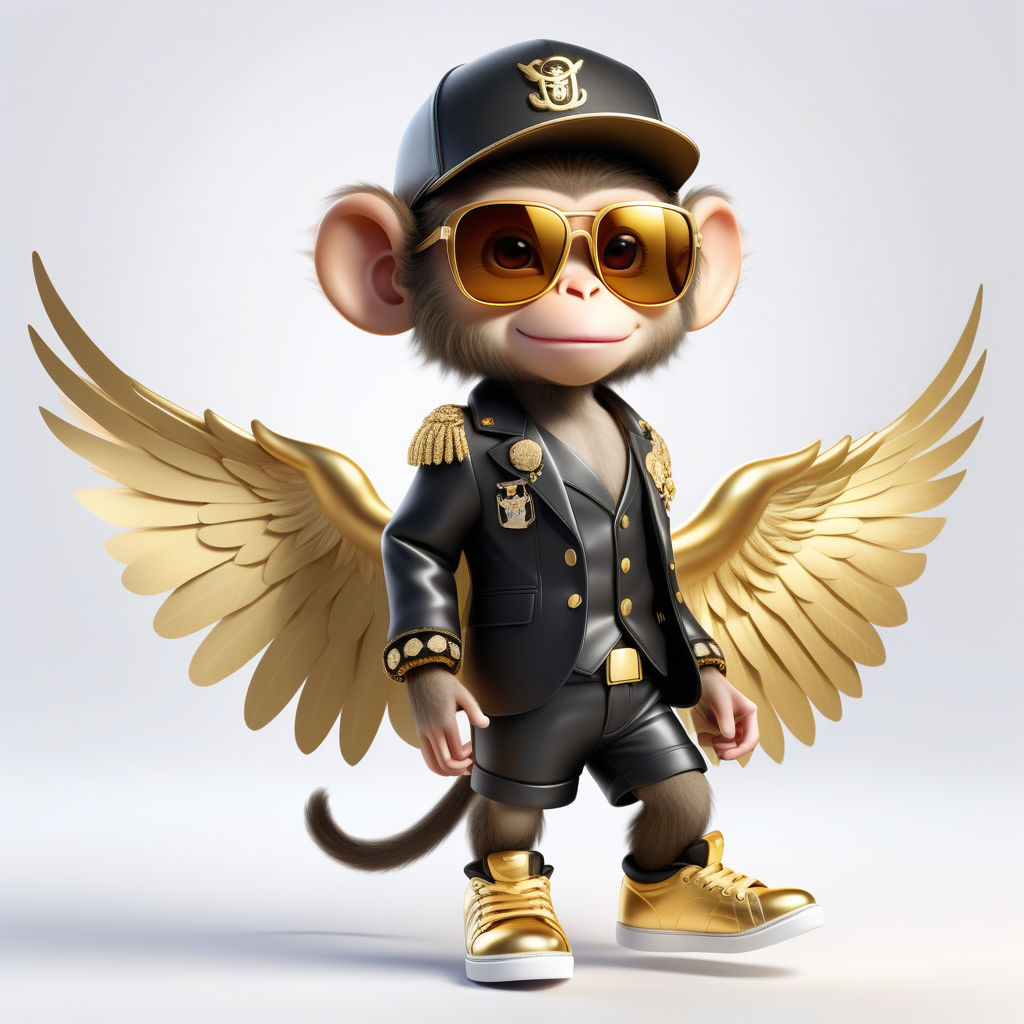 Satoshi monkey #00042 NFT artwork