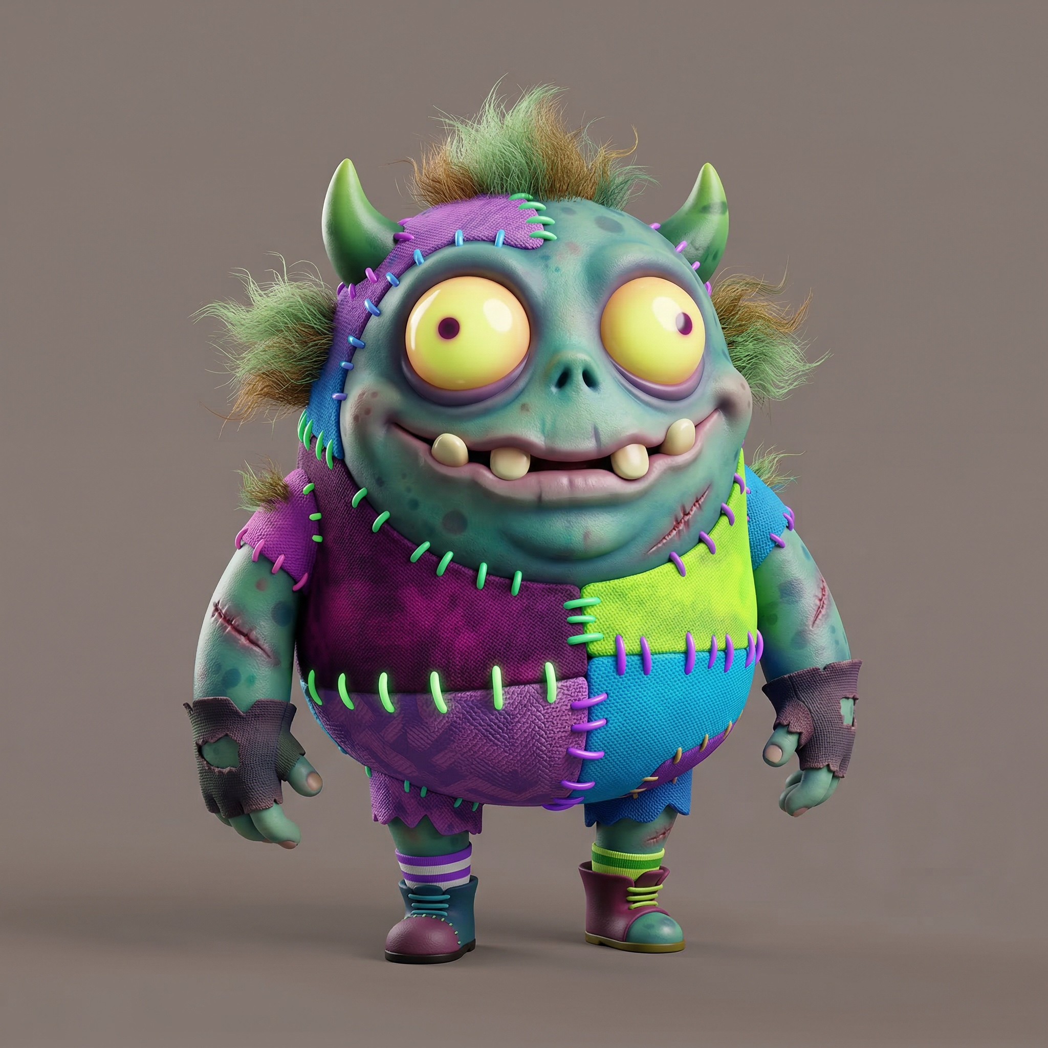 Patchgut Stitchhorn #100 NFT artwork