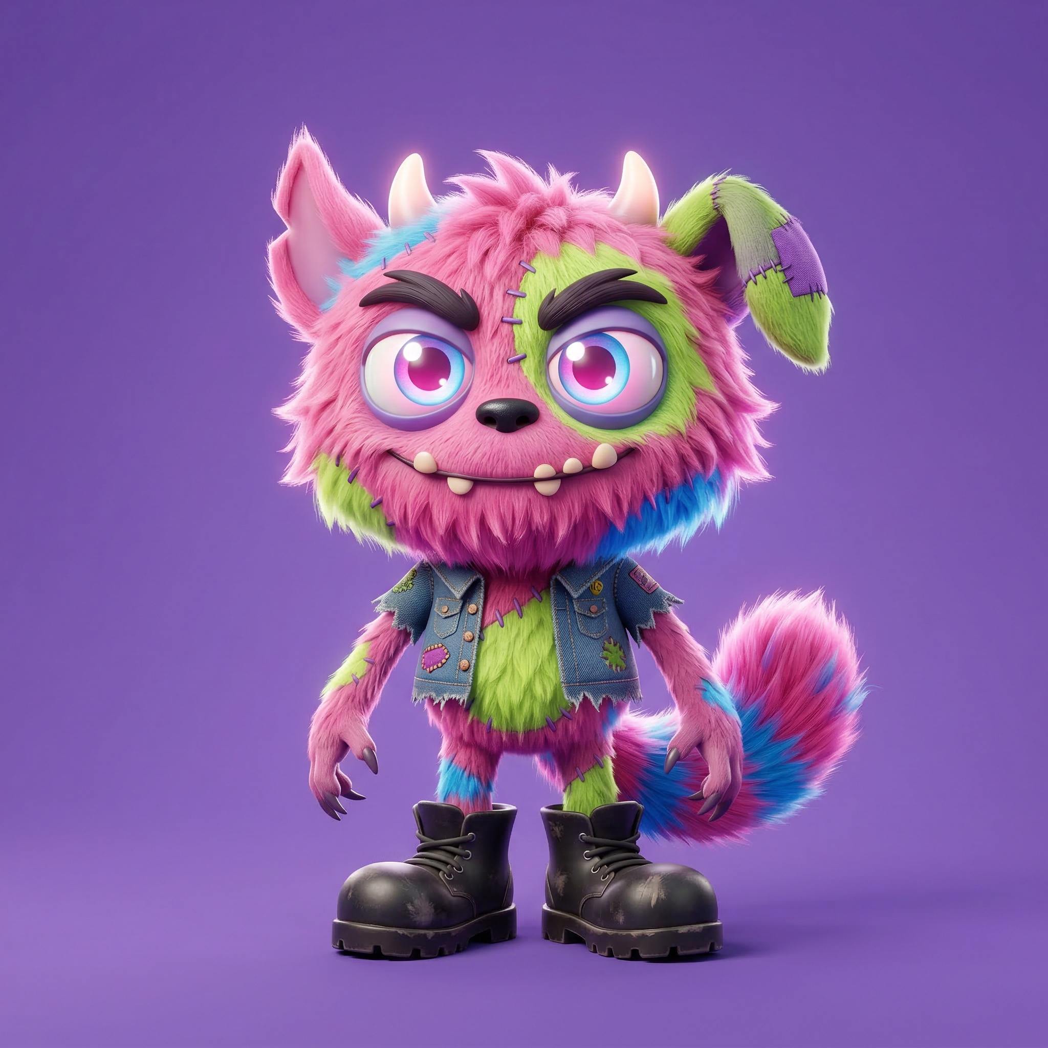 Fuzznova #71 NFT artwork