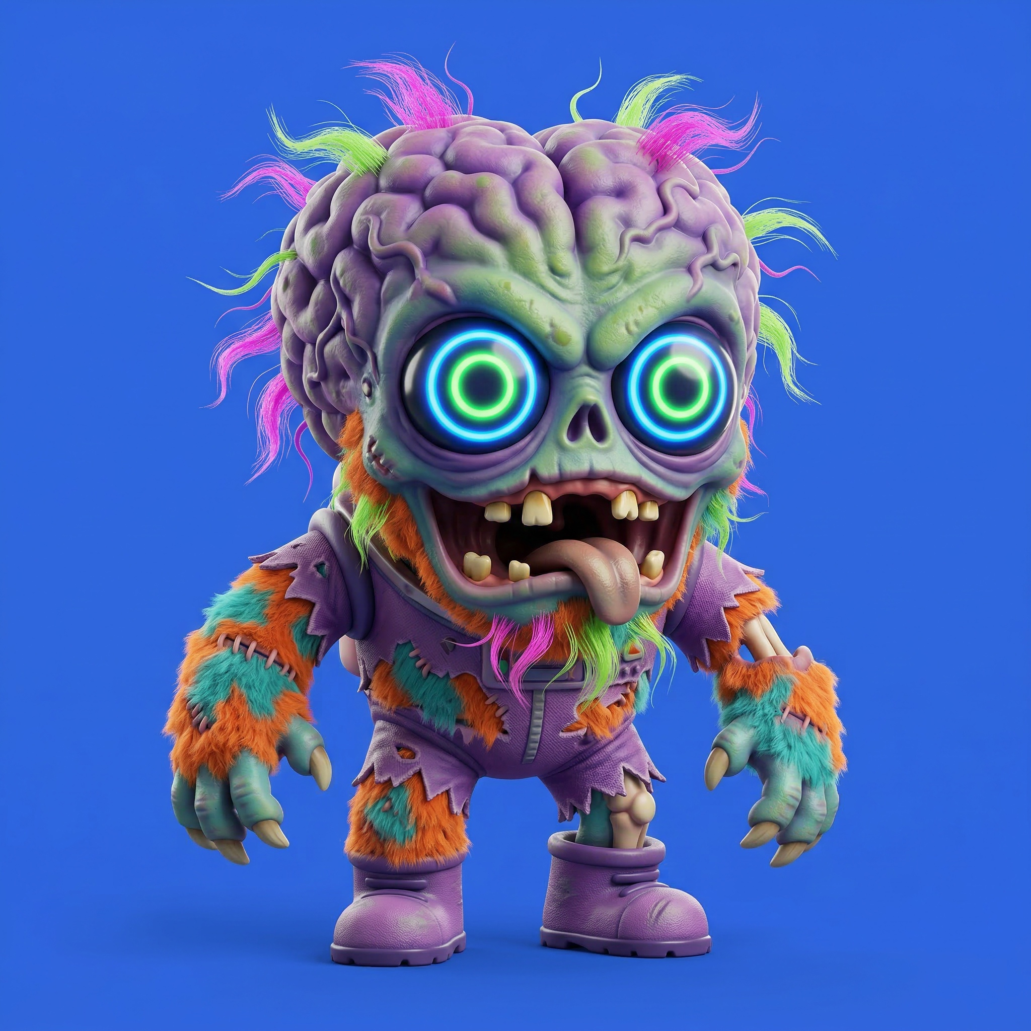 Neuroshock Glitcher #69 NFT artwork