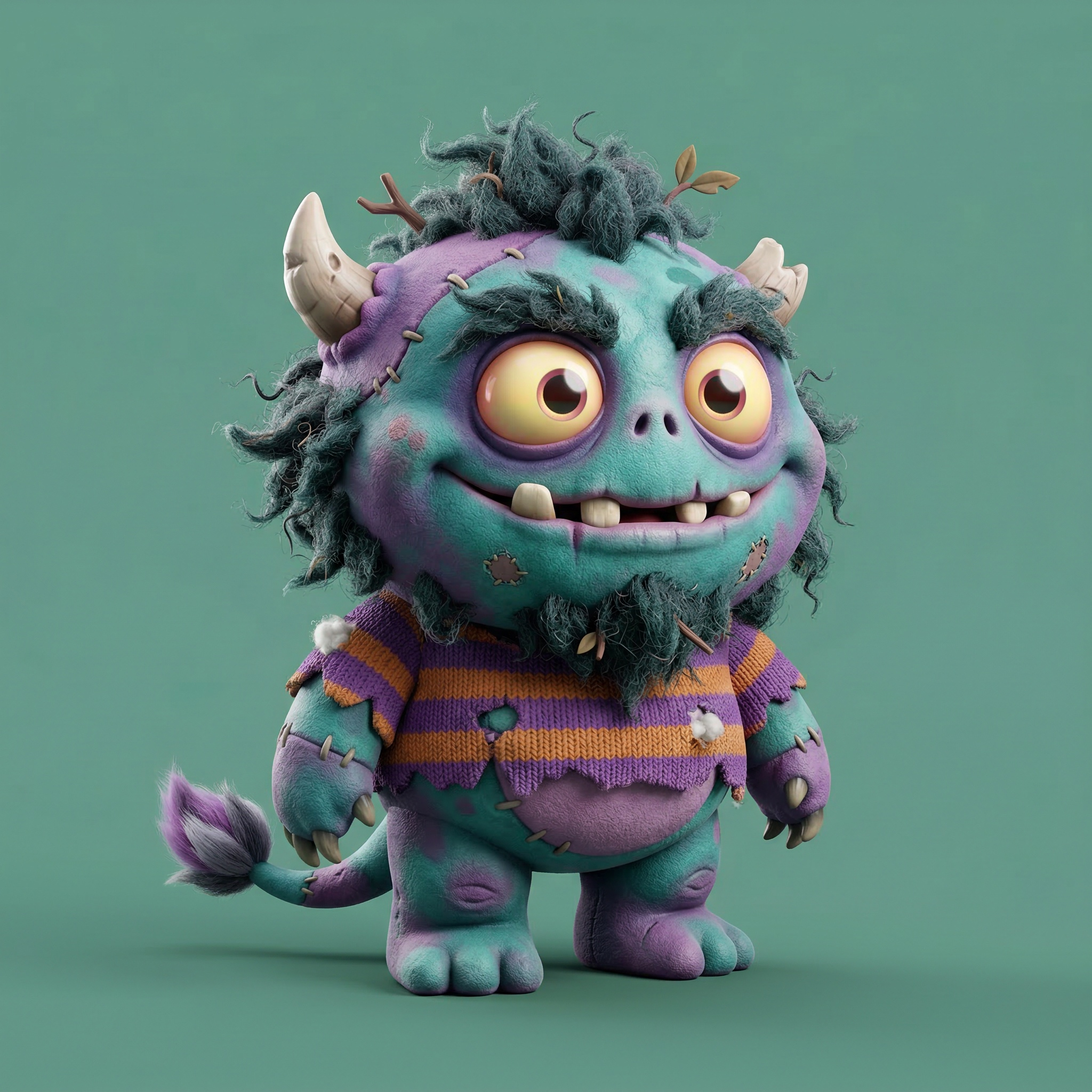 Mossgrin Brute #93 NFT artwork