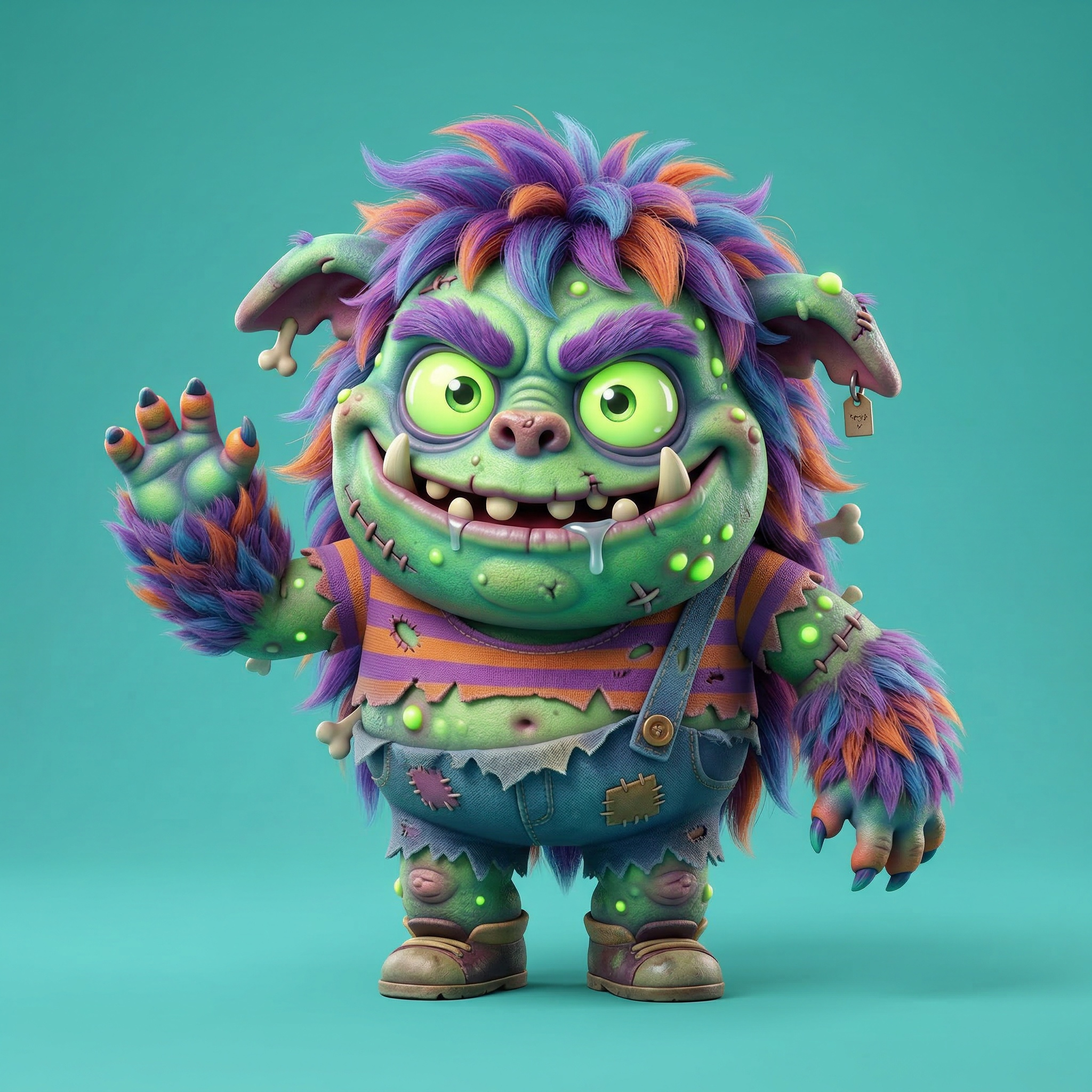 Shrekky Minaj #11 NFT artwork