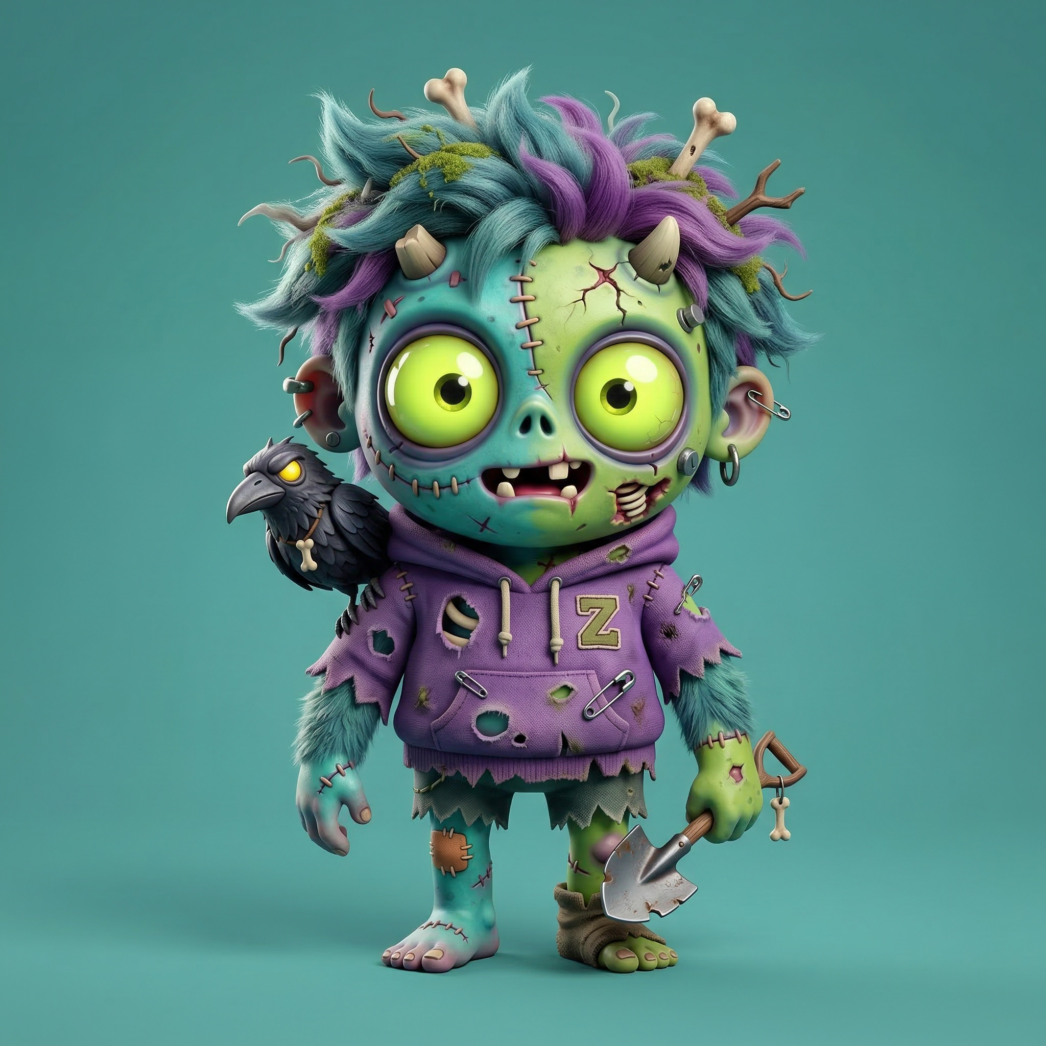 Gravekeeper Zommy #54 NFT artwork
