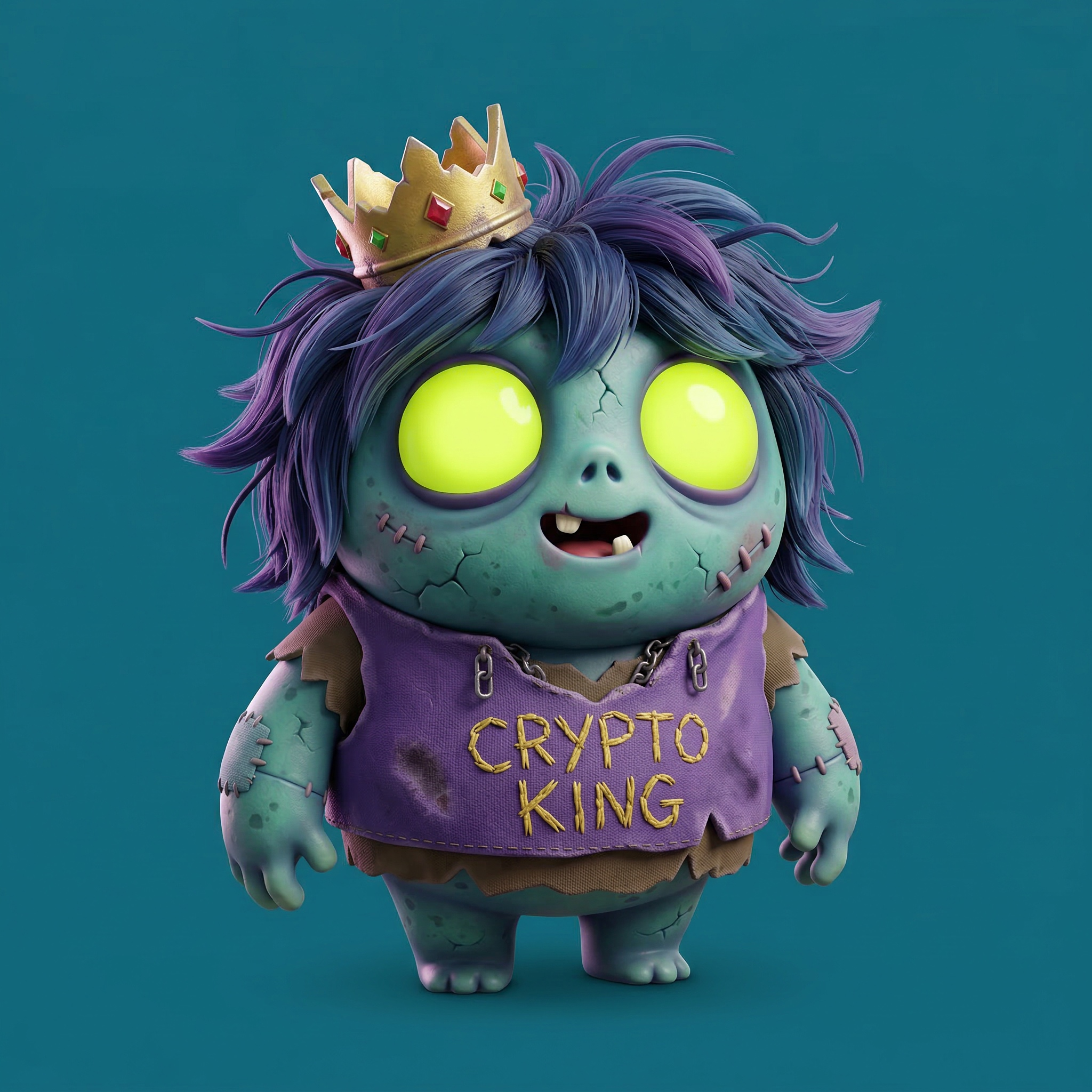 Crypto King Zommy #55 NFT artwork