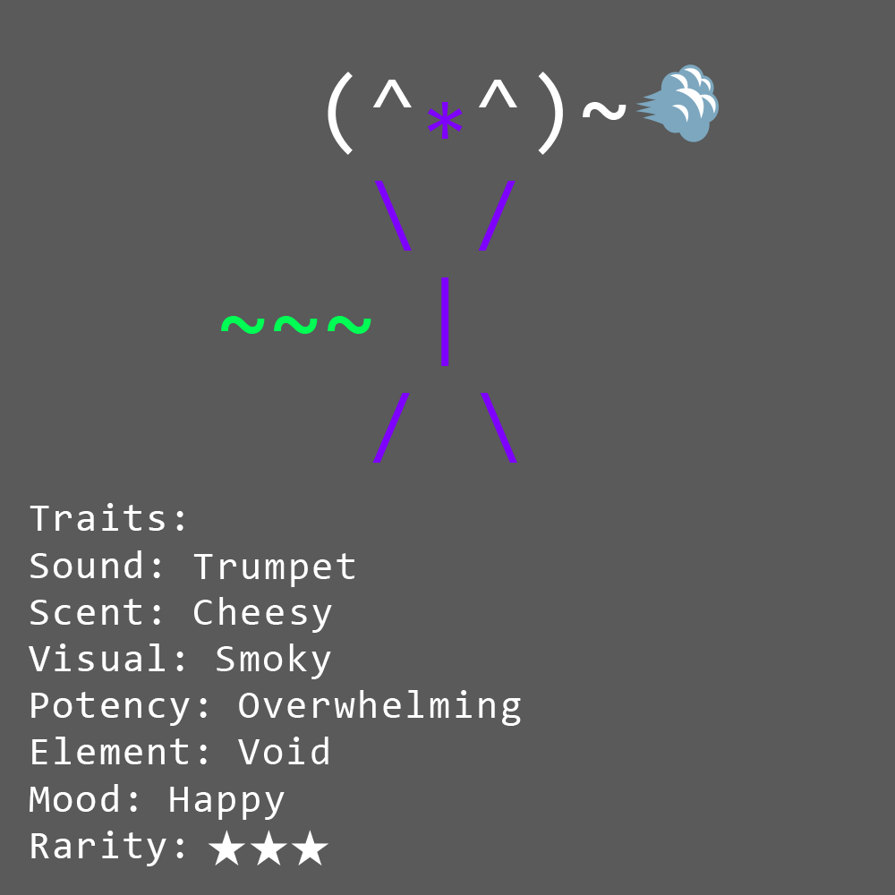 FartNFT #681 NFT artwork