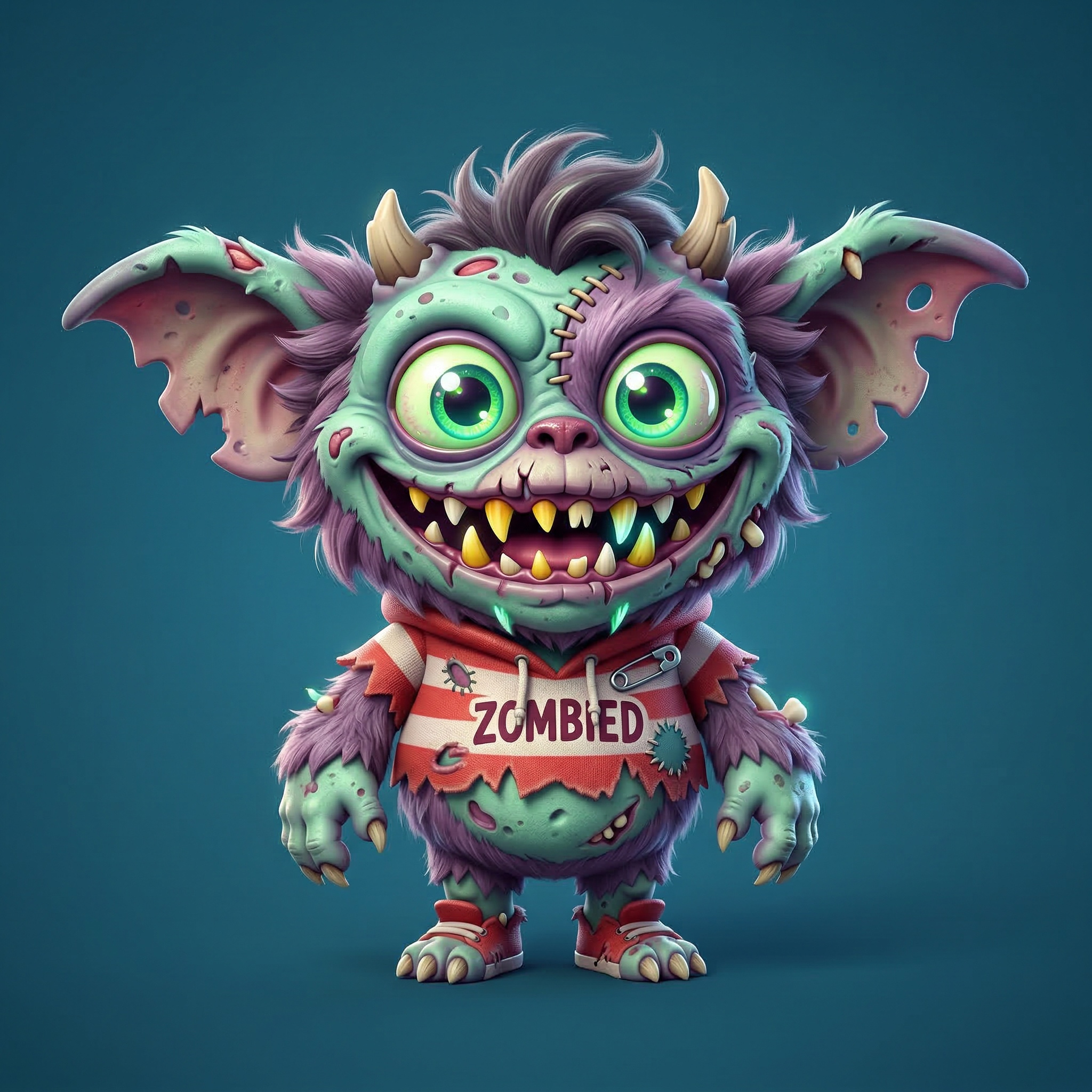 Zombied Gremlin #24 NFT artwork