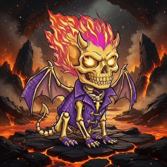 DOOMPETS #45 NFT artwork