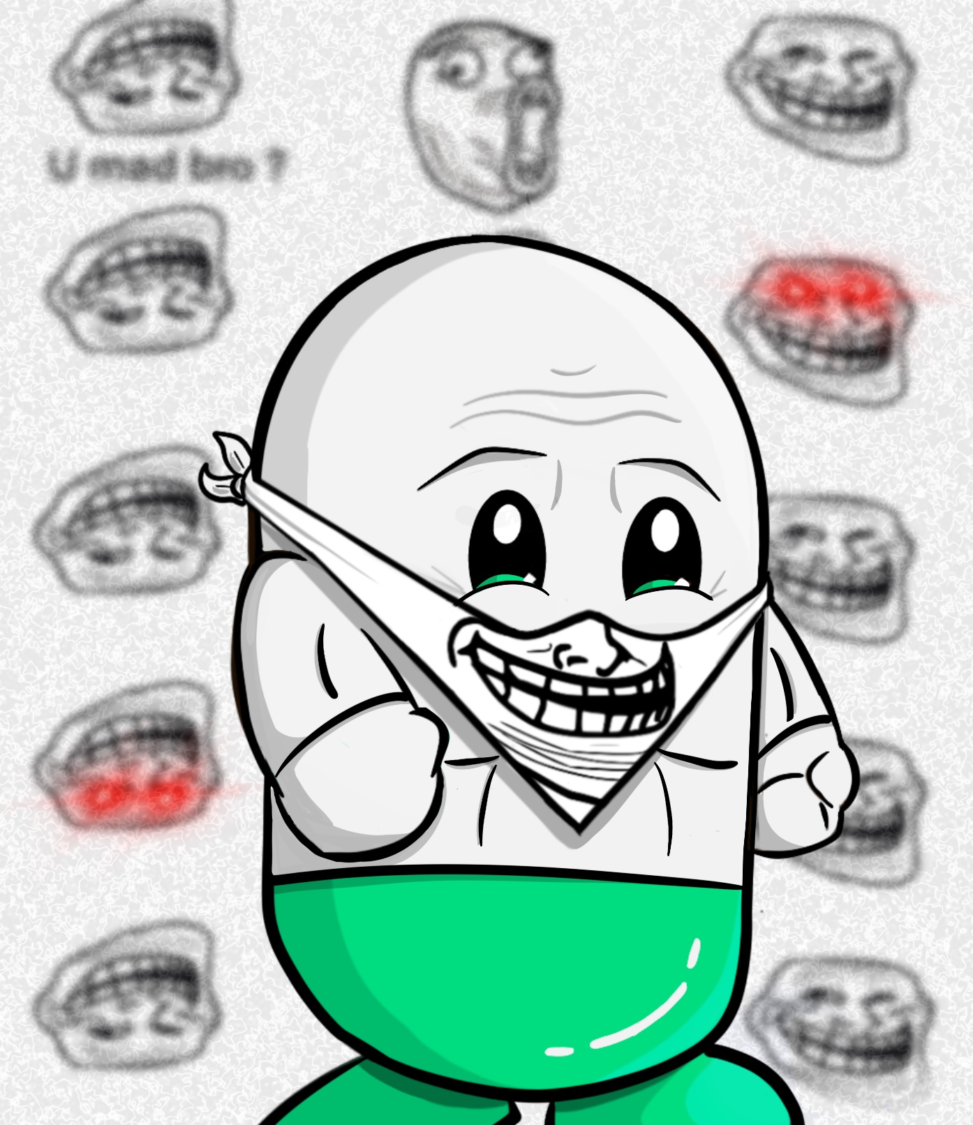 Troll NFT artwork