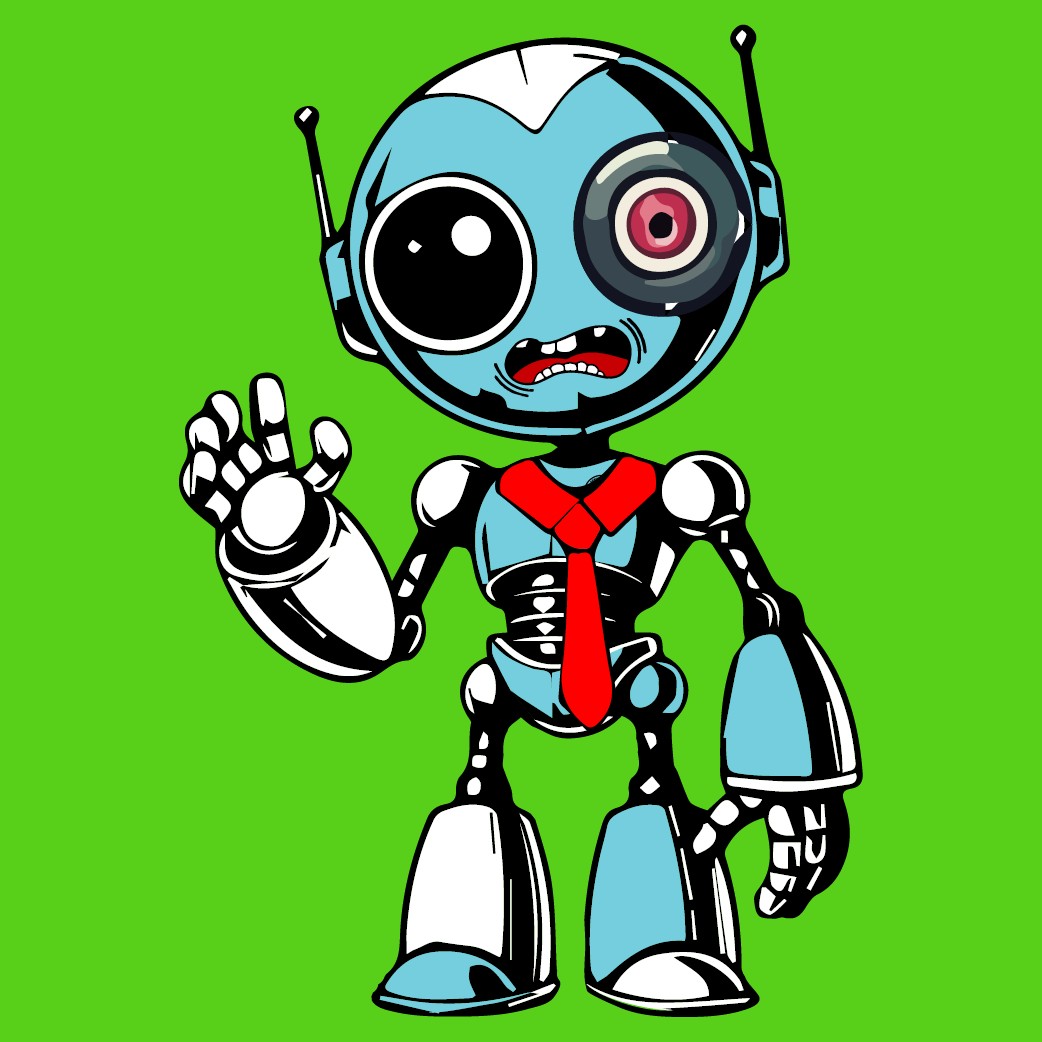 DPS Robot #101 NFT artwork