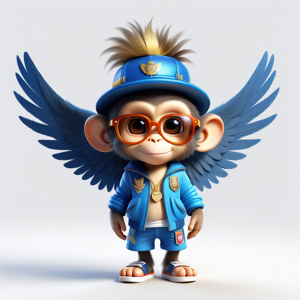 Satoshi monkey #00092 NFT artwork