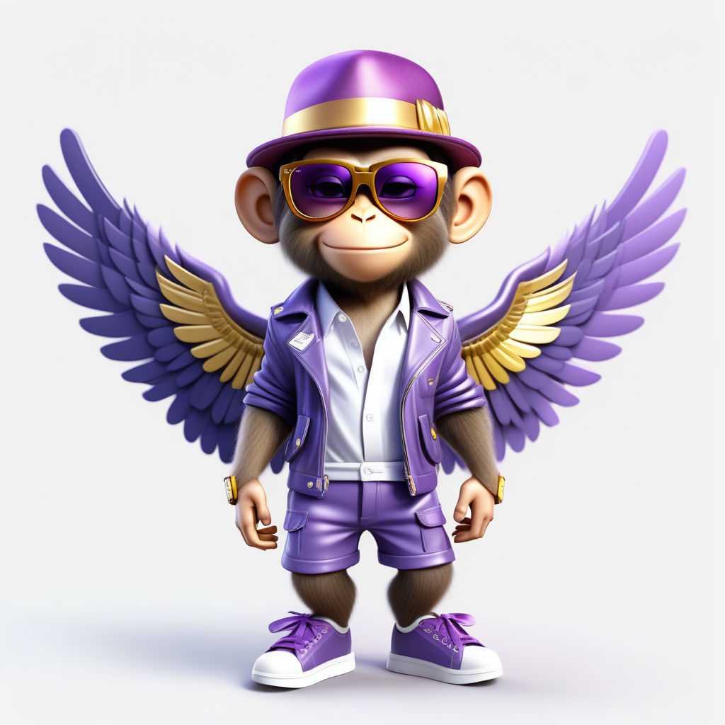 Satoshi monkey #00036 NFT artwork
