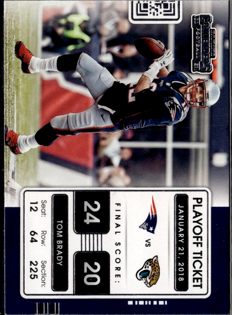 2021 Tom Brady #PLT-TOM Contende NFT artwork