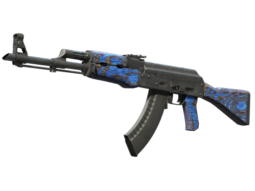 AK-47 | Blue Laminate (Minimal Wear) NFT artwork