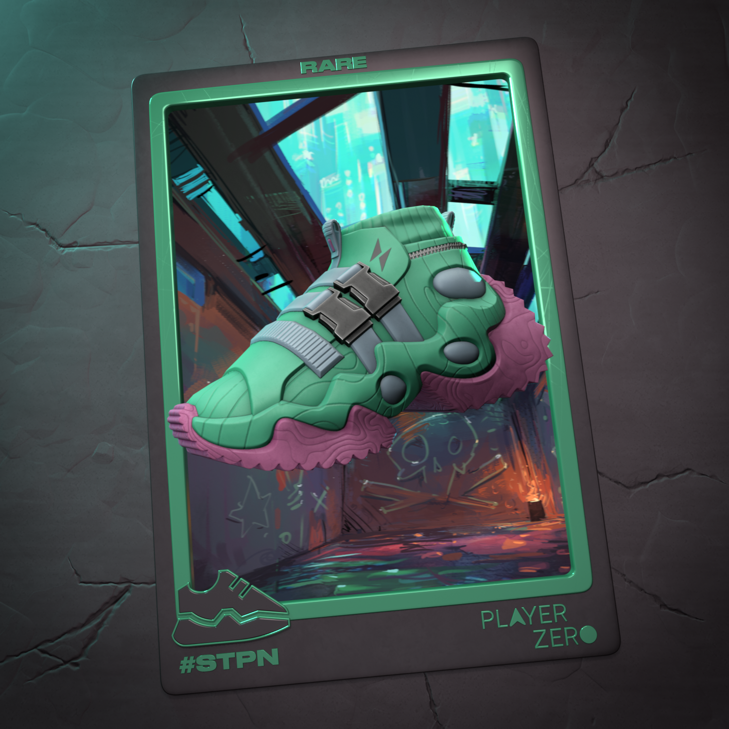 #1248 - Strider Trek NFT artwork