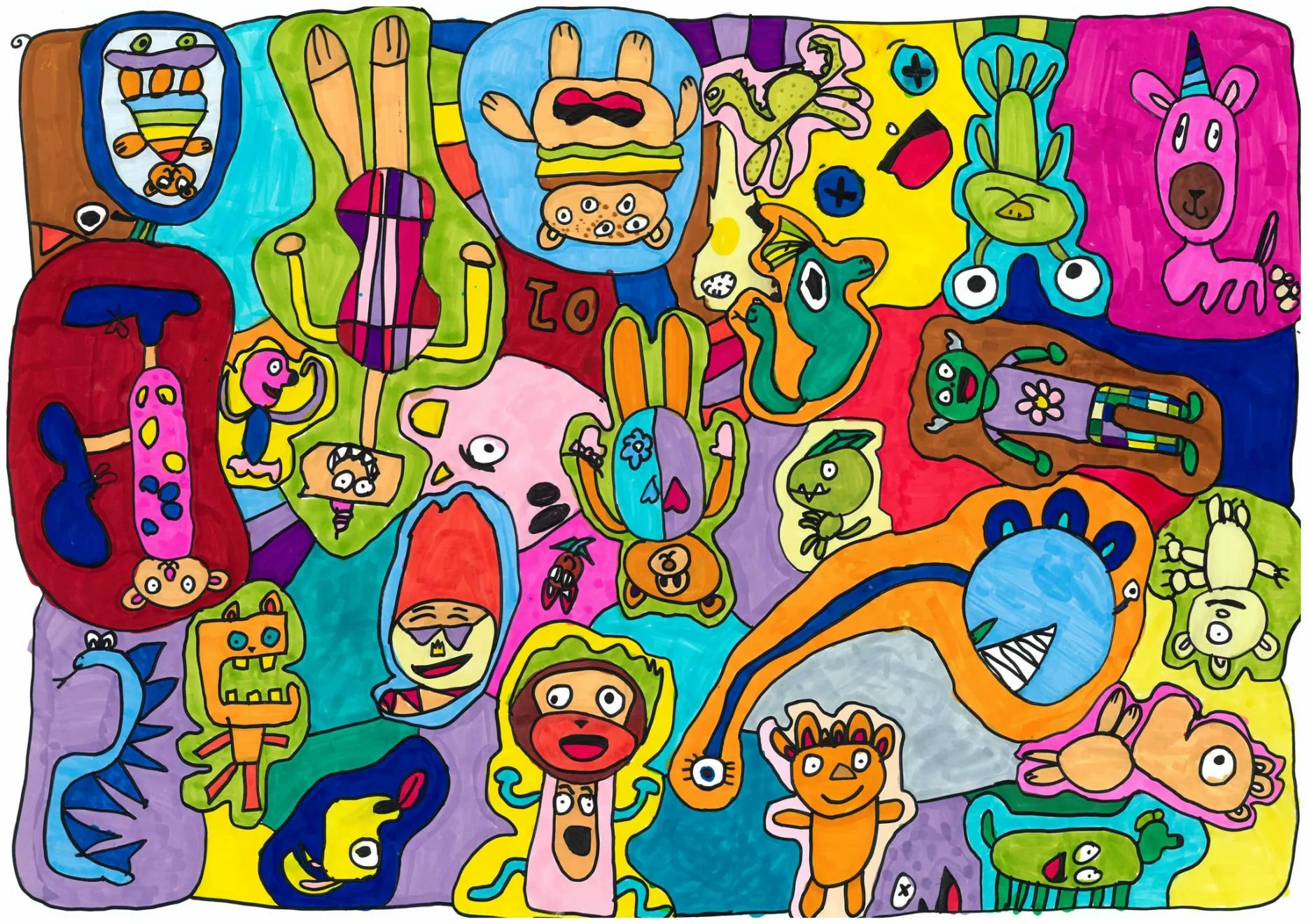 Okay Bears for CMRI collection artwork
