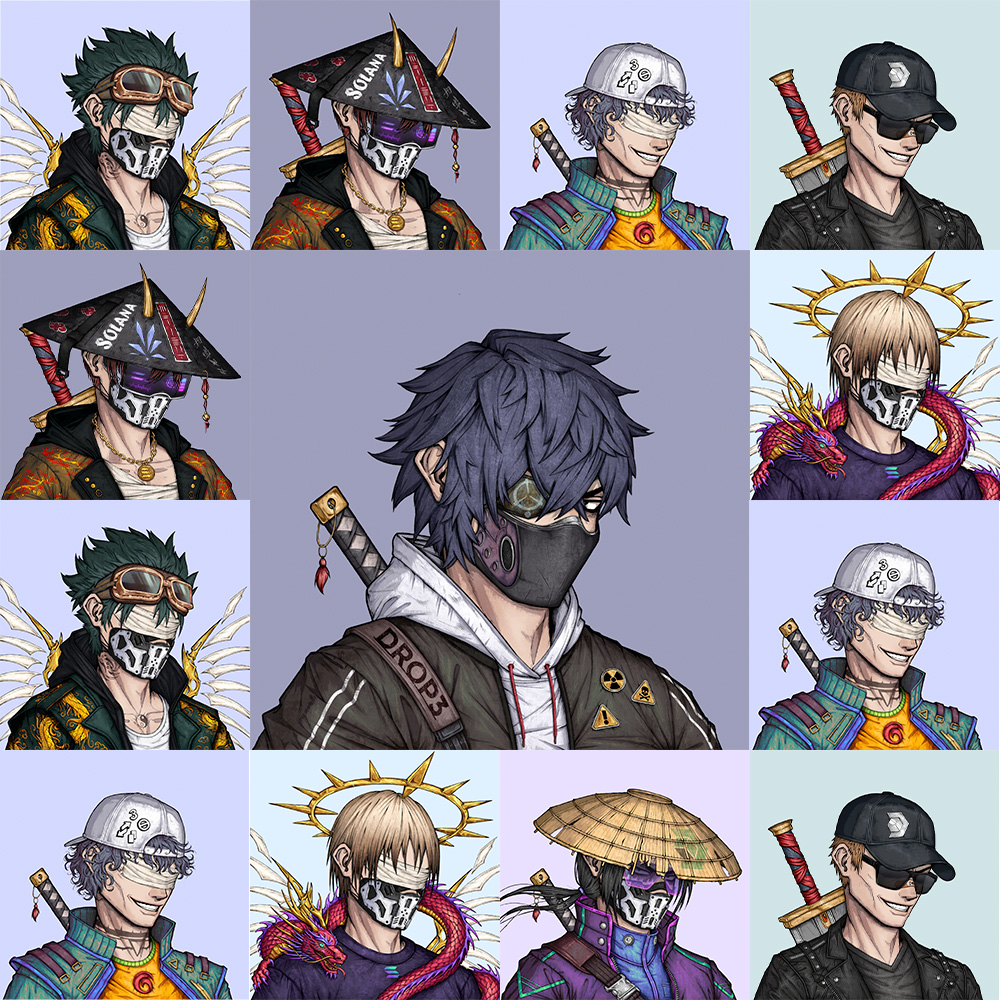 Drop3: Shadow Guardians collection artwork