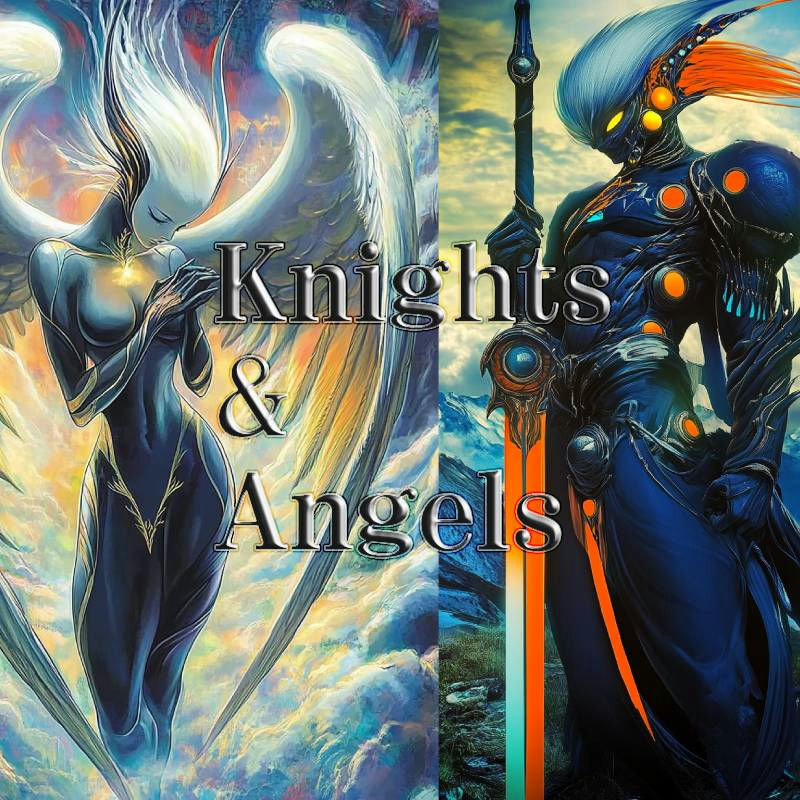Knights & Angels collection artwork