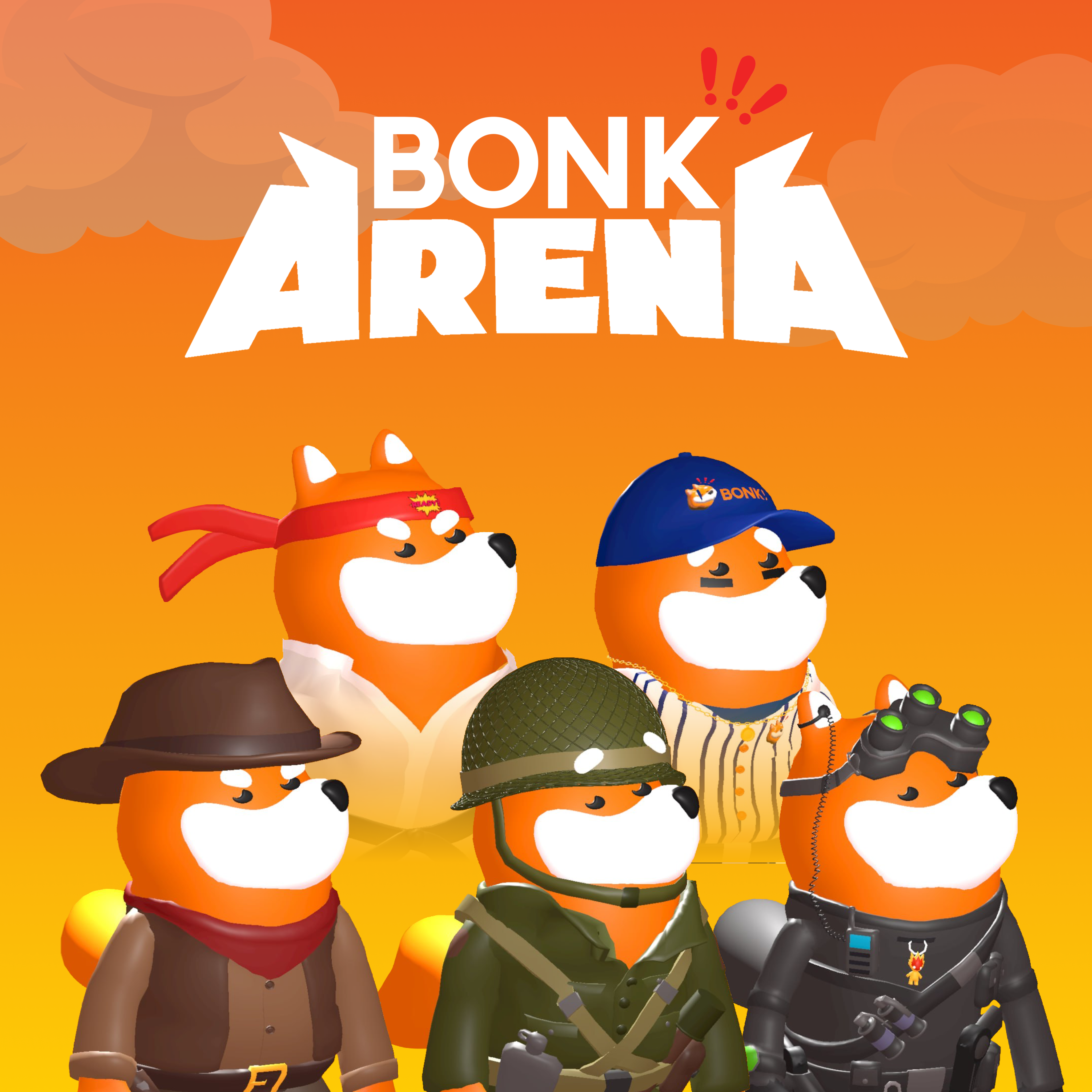 BONK Arena Characters collection artwork