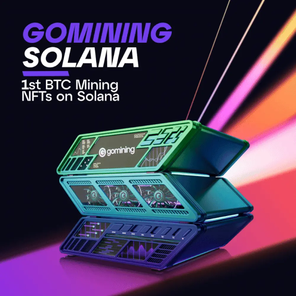 GoMining Solana collection artwork
